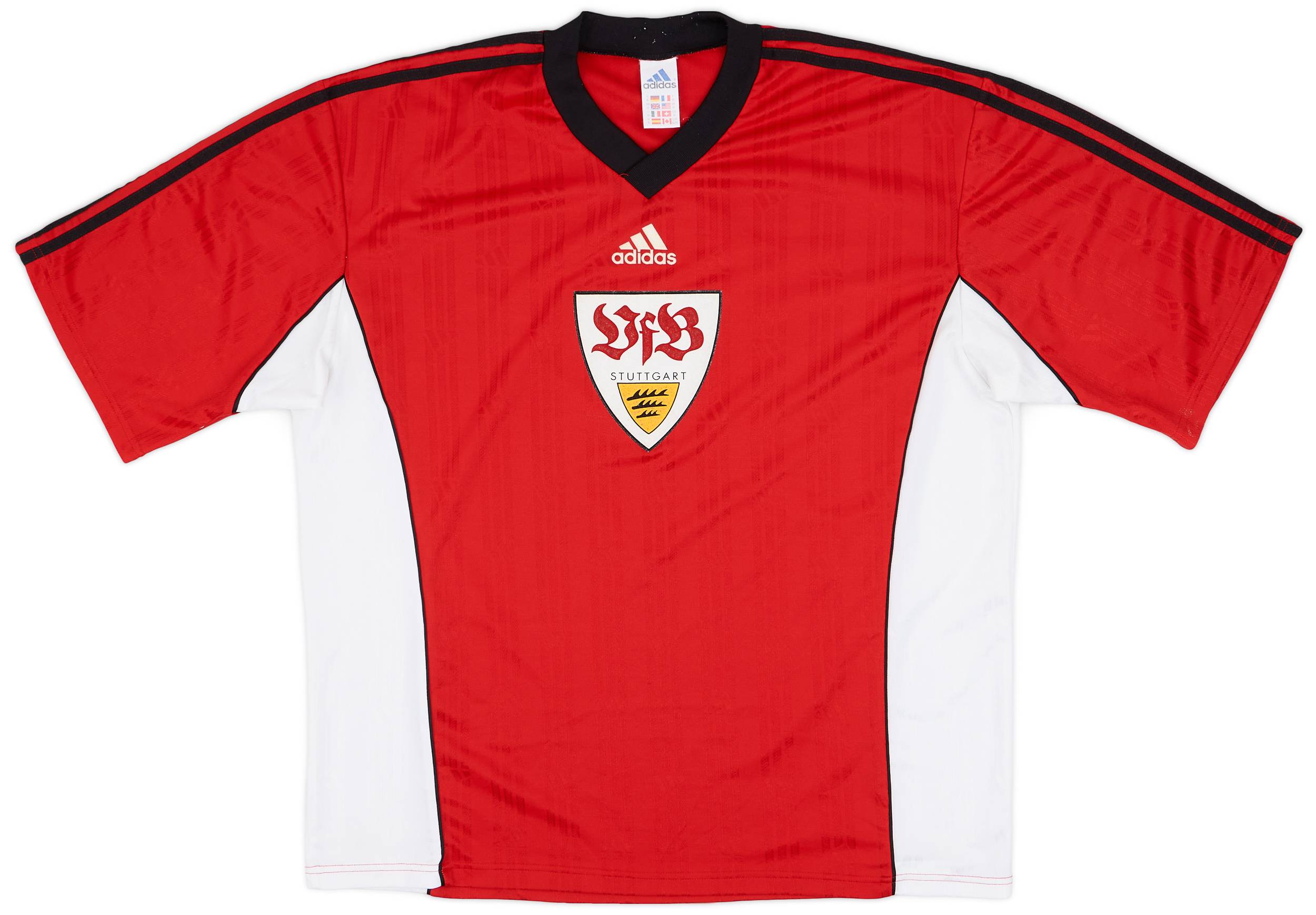 1999 00 Stuttgart adidas Training Shirt 9 10 XL