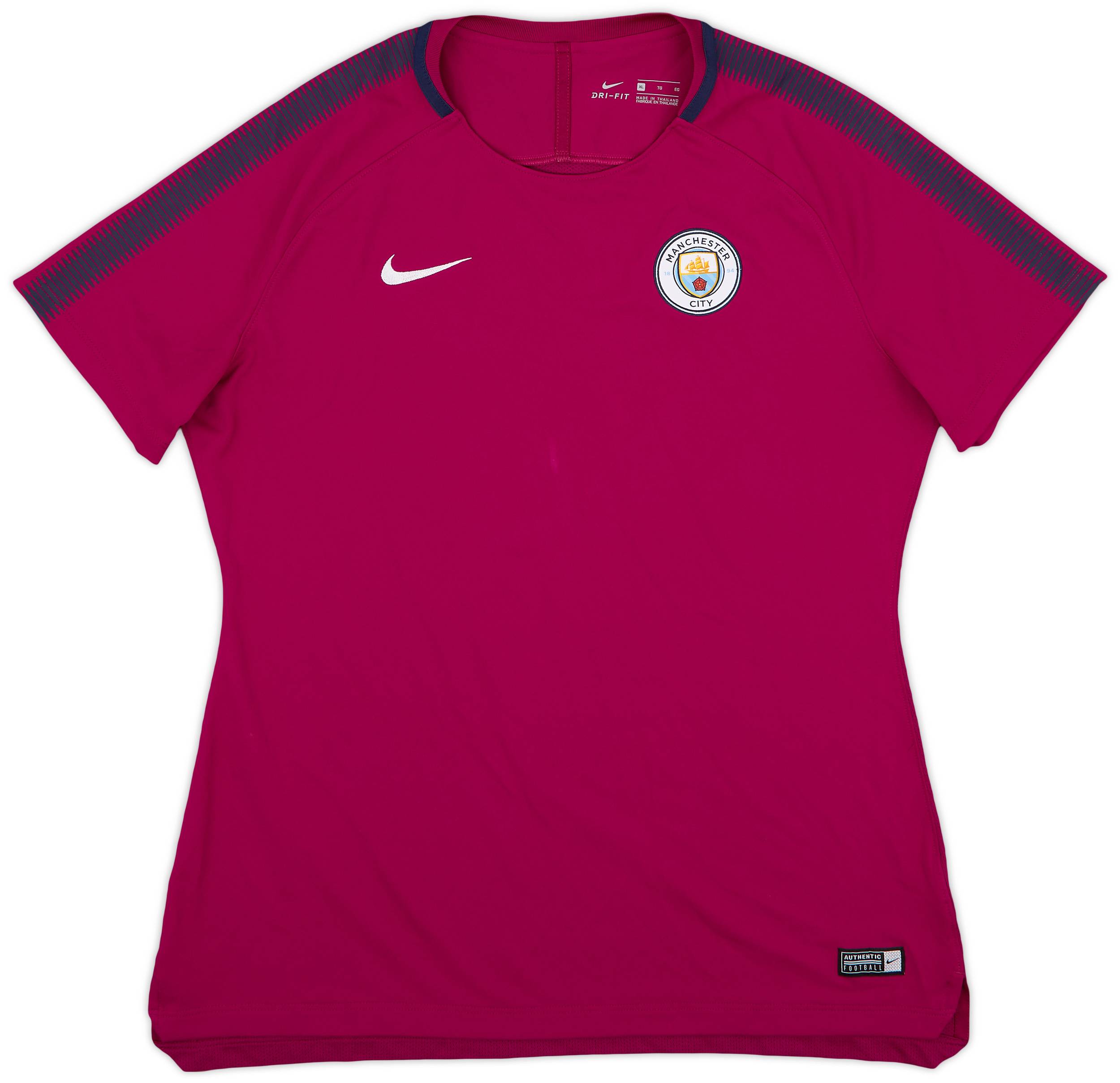 2017-18 Manchester City NIke Training Shirt - 7/10 - (Women's XL)