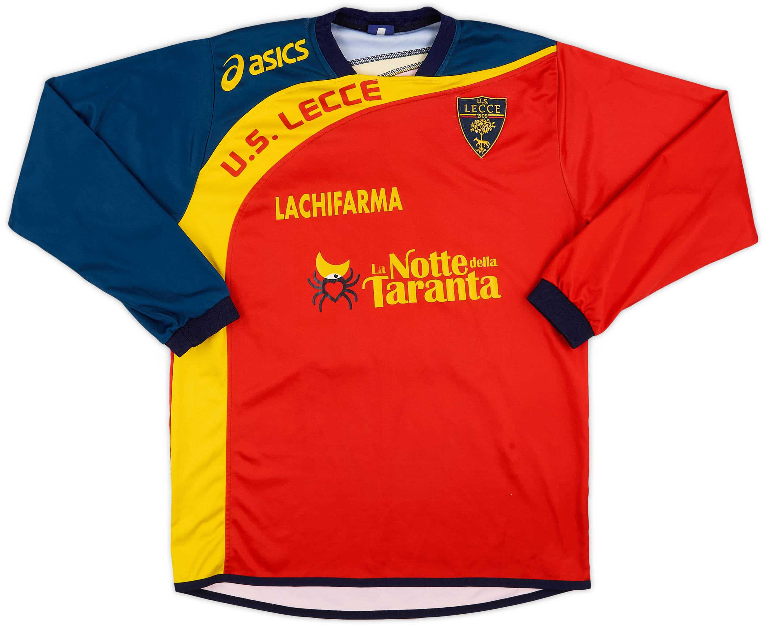 2007-08 Lecce Asics Training L/S Shirt #20 - 7/10 - (L)