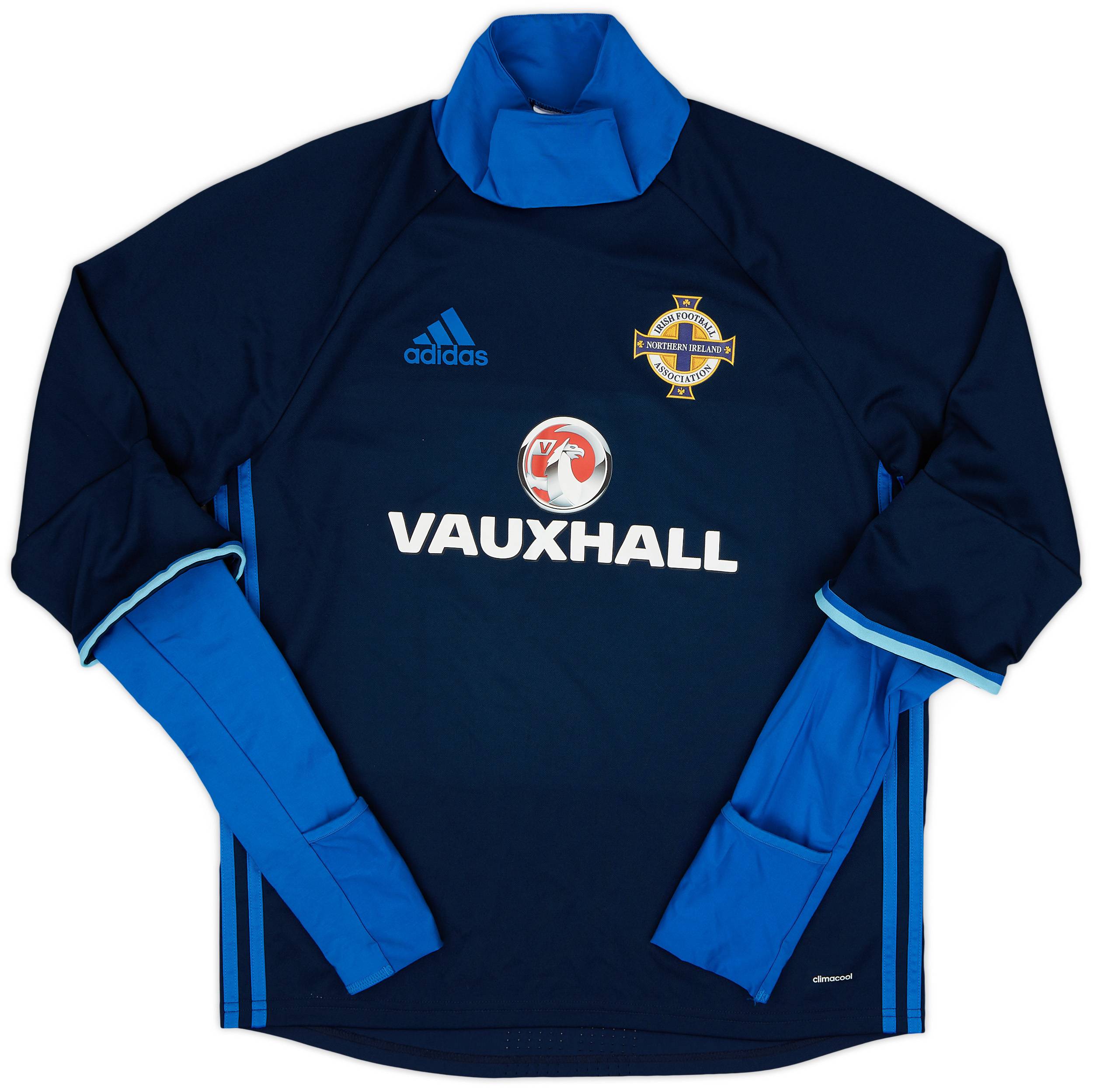 2016-17 Northern Ireland adidas Sweat Top - 8/10 - (M)