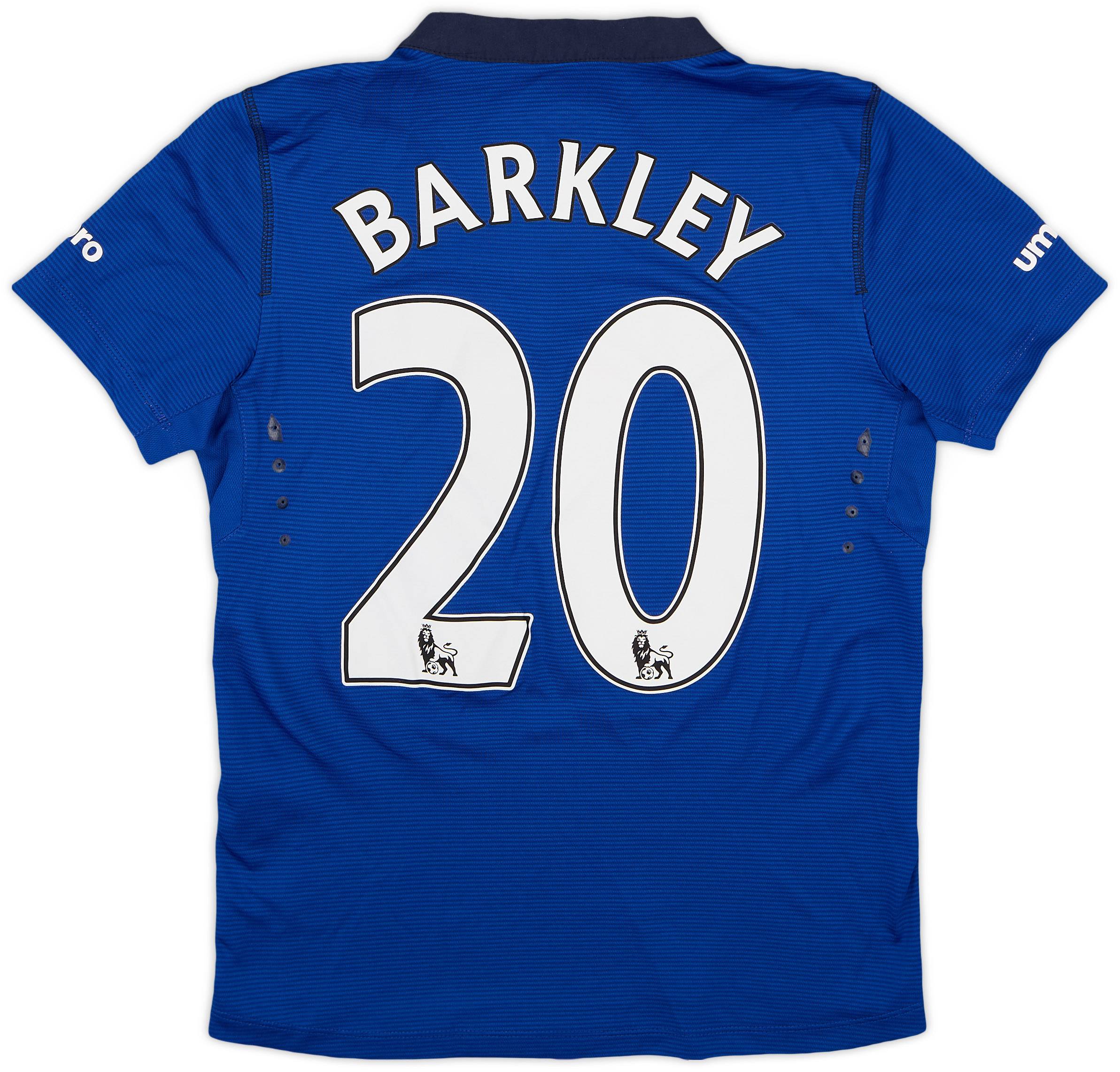 2014-15 Everton Home Shirt Barkley #20 - 9/10 - (M.Boys)