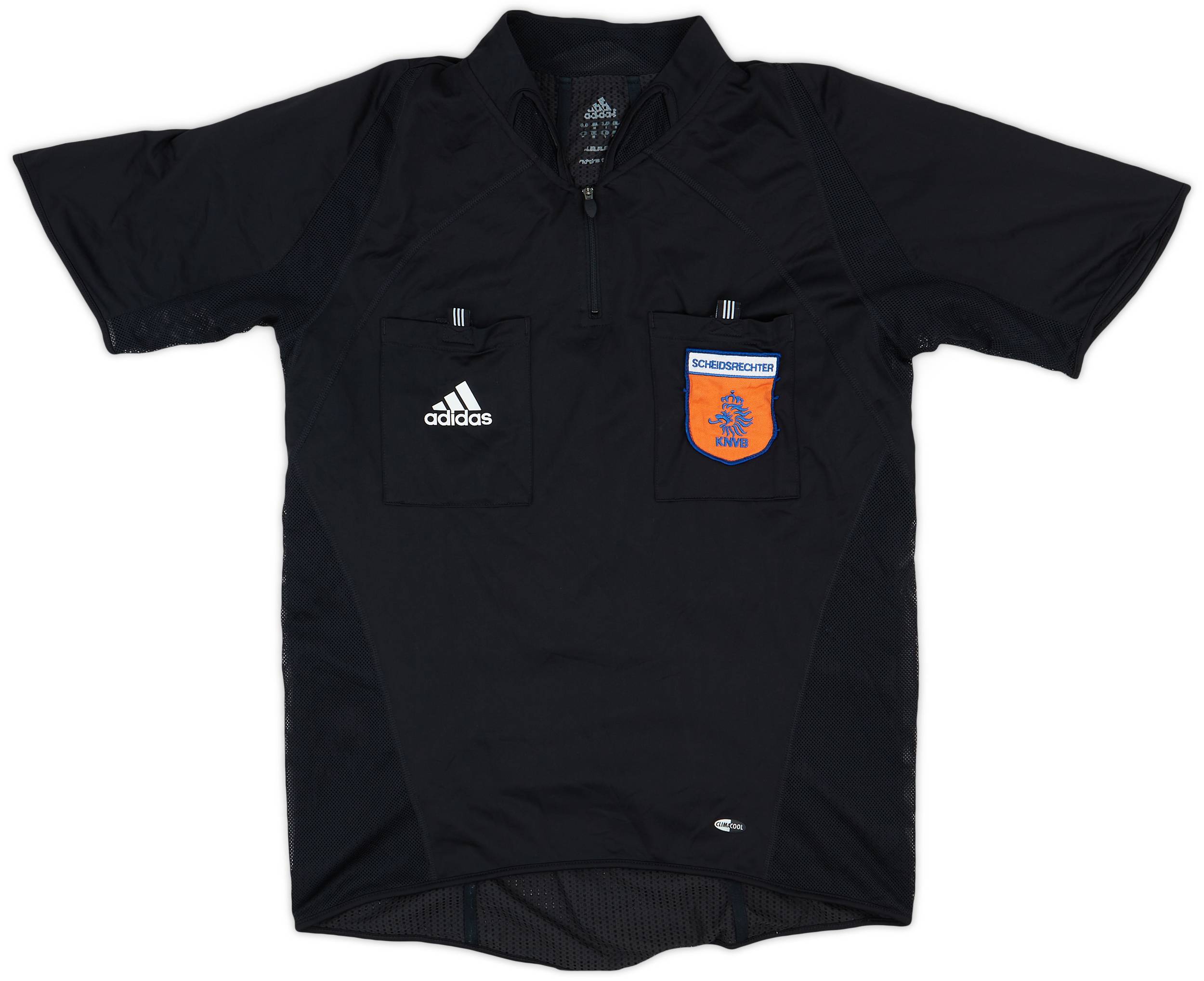 2005-06 Netherlands KNVB adidas Referee Shirt - 8/10 - (M)