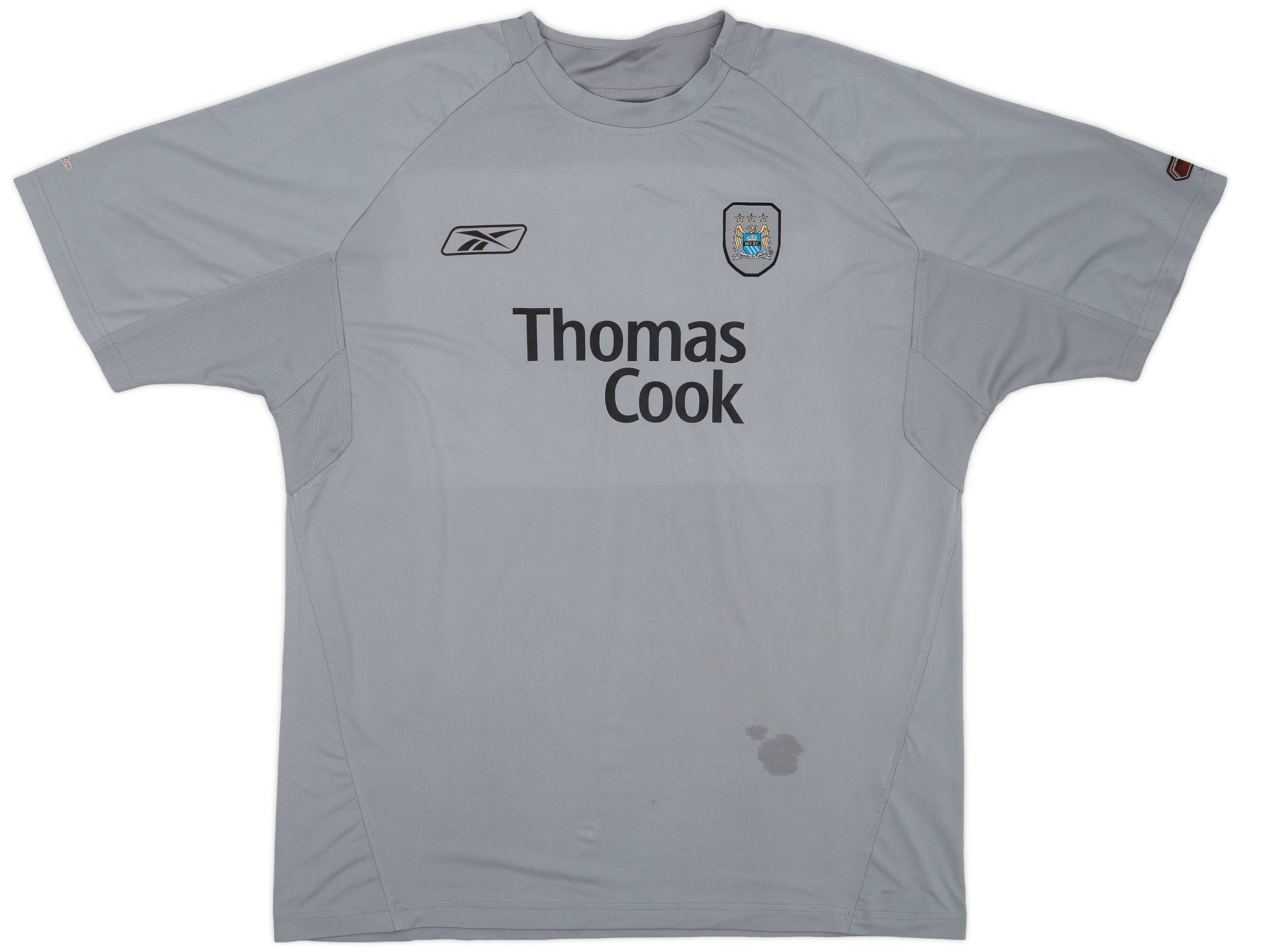 2004-05 Manchester City Reebok Training Shirt - 5/10 - (L)