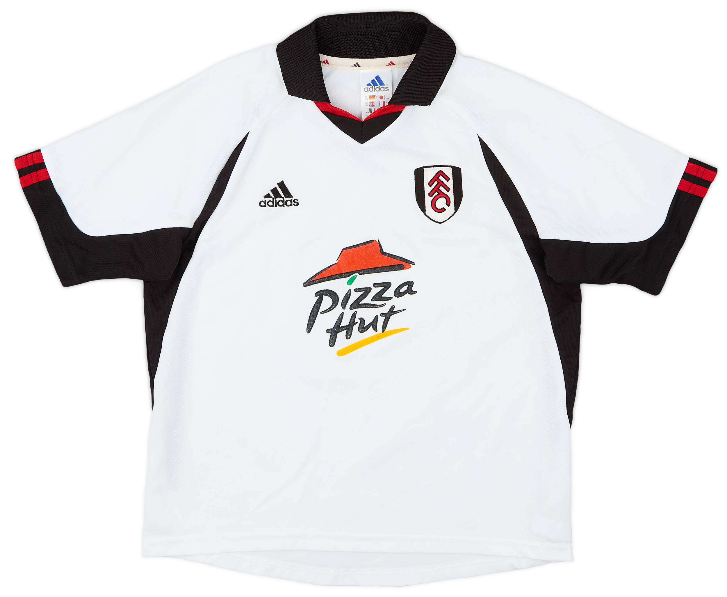 2001-02 Fulham Home Shirt - 8/10 - (L.Boys)