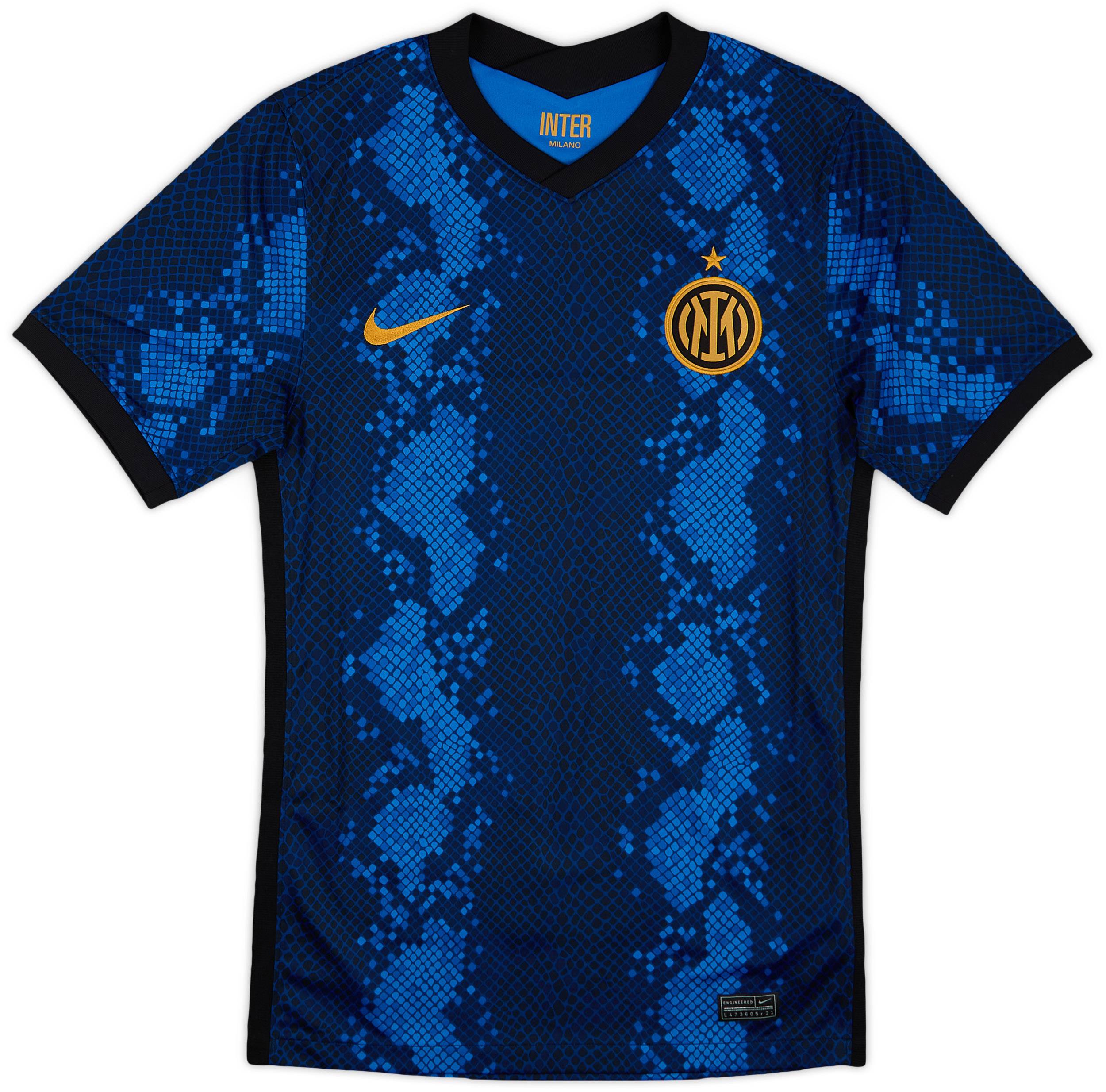 2021-22 Inter Milan Home Shirt - 8/10 - (XS)