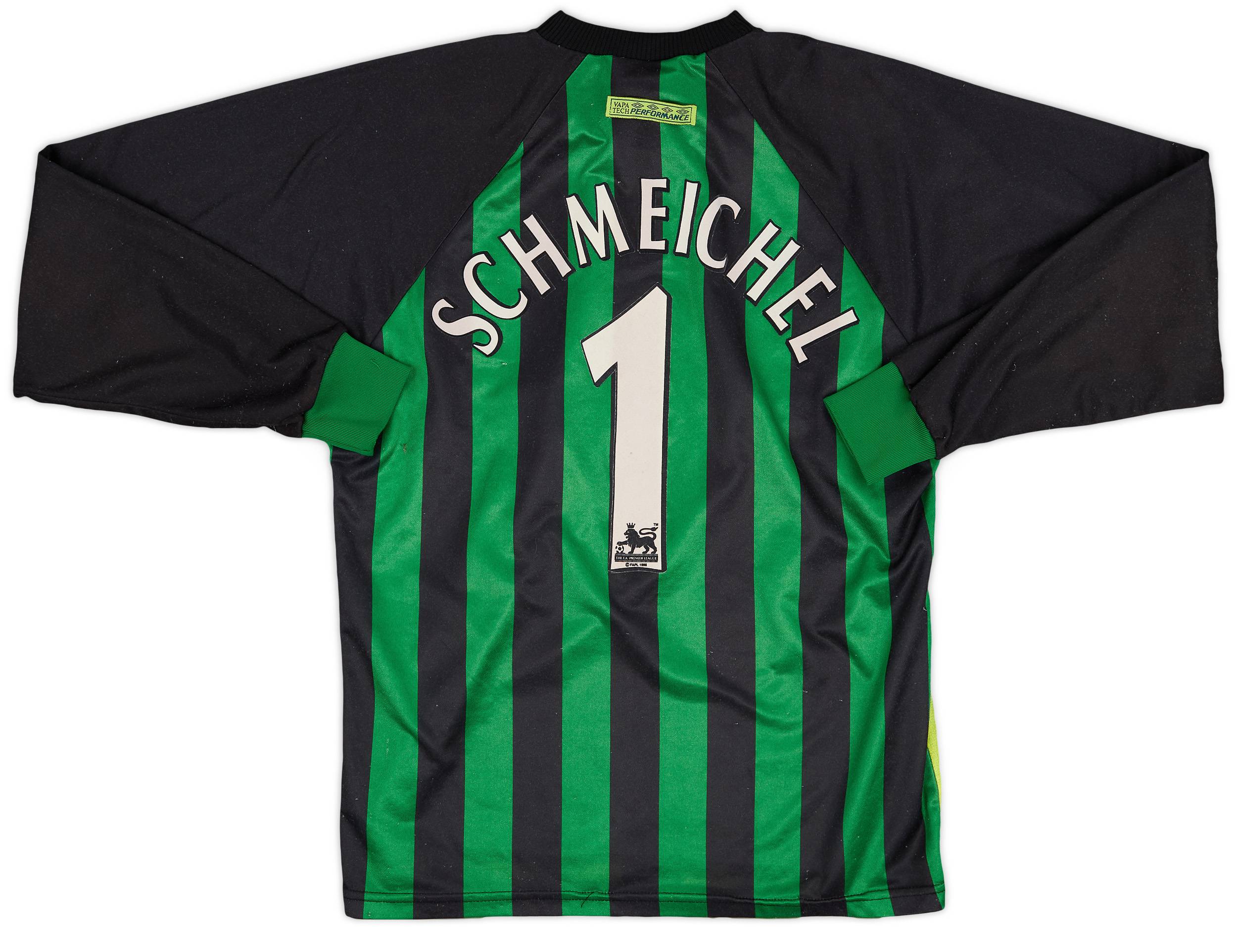 1997-98 Manchester United GK Shirt Schmeichel #1 - 7/10 - (Y)