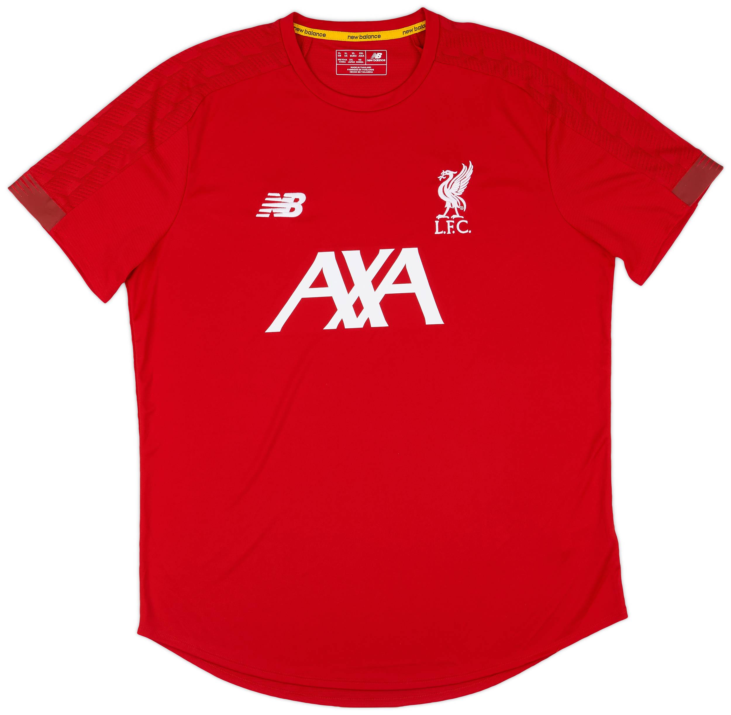 2019 20 Liverpool New Balance Training Shirt 9 10 XL