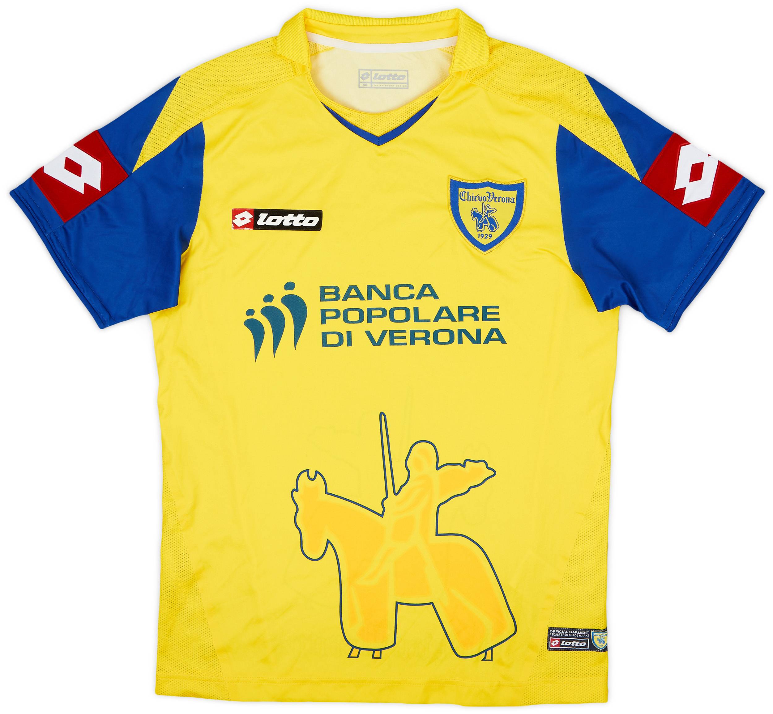 2007-08 Chievo Verona Home Shirt - 7/10 - (XS)