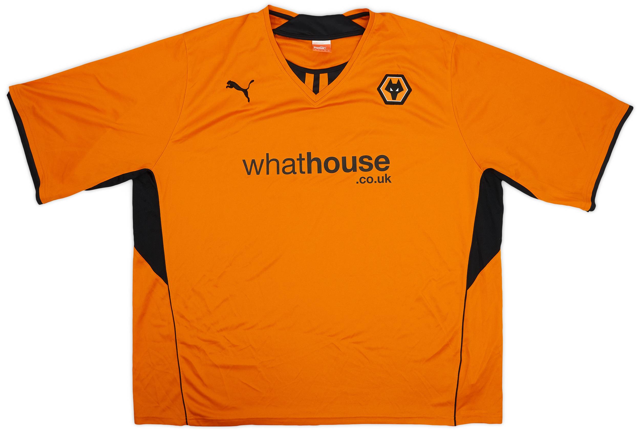 2013-14 Wolves Home Shirt - 8/10 - (5XL)