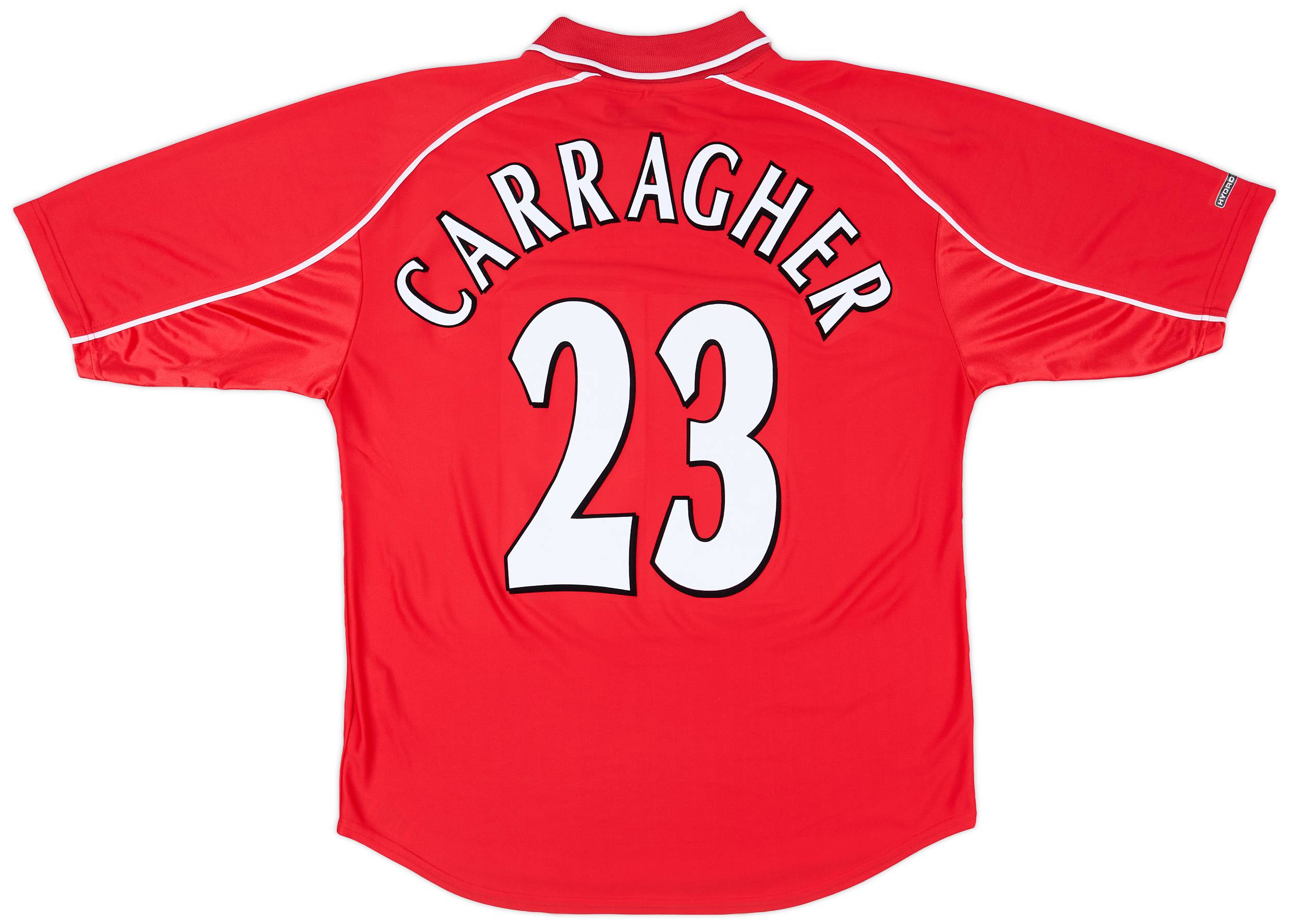 2000-02 Liverpool Home Shirt Carragher #23 - 8/10 - (L)