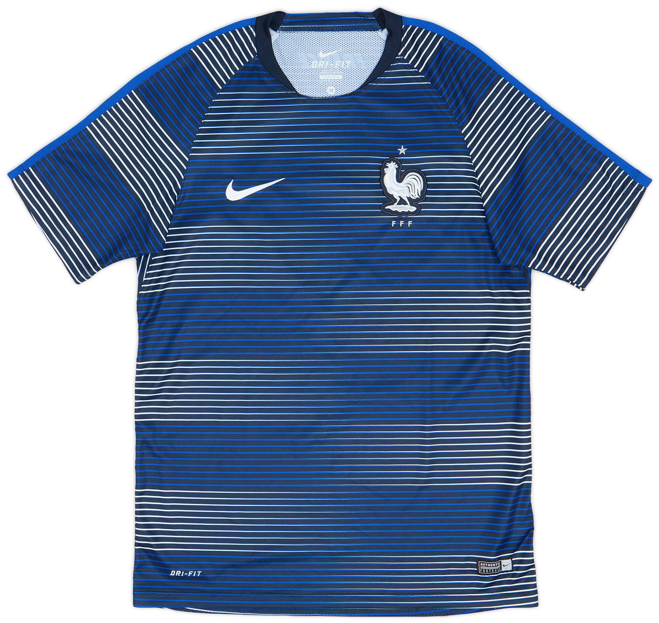 2016-17 France Nike Training Shirt - 9/10 - (M)