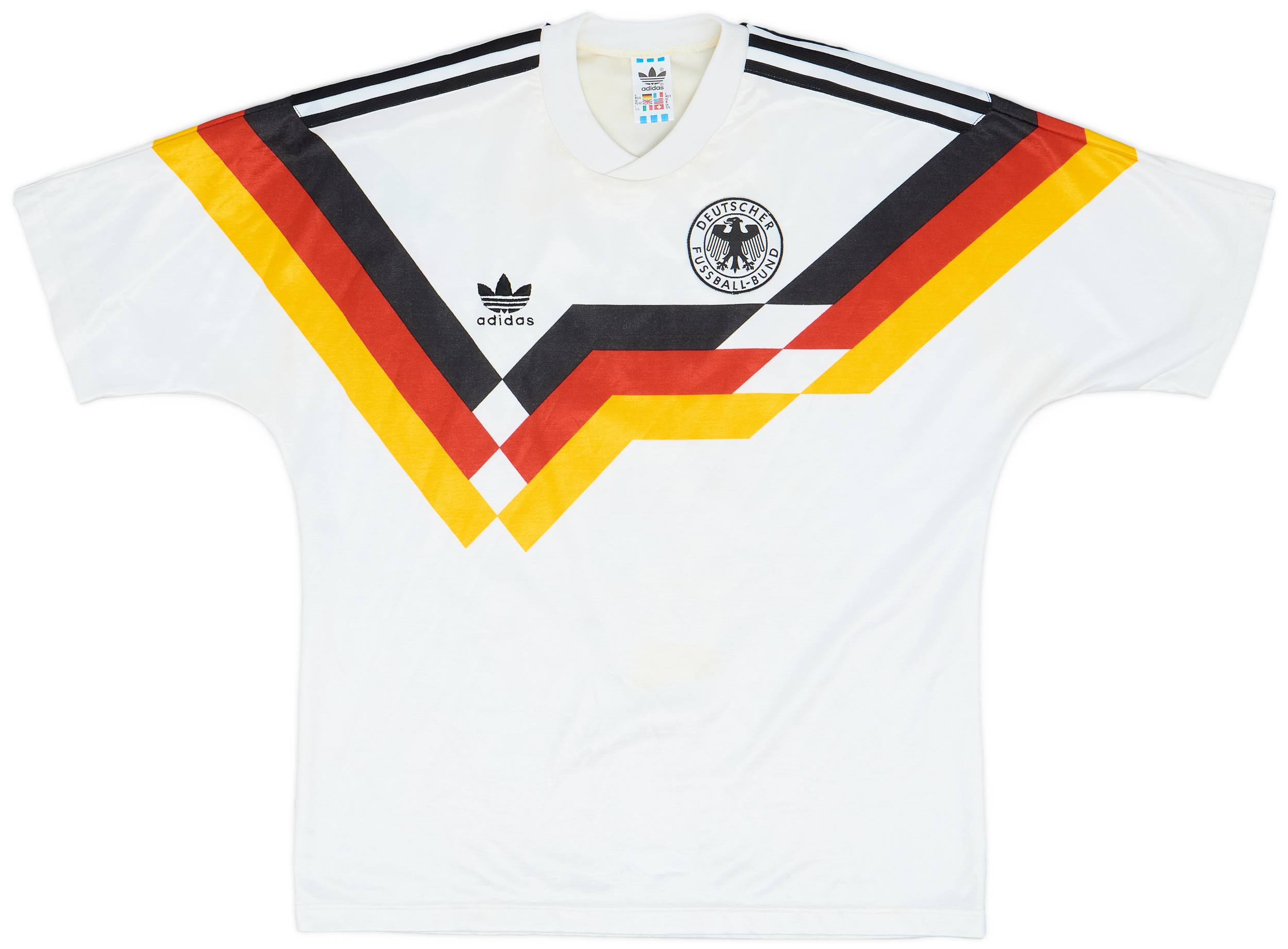 1988-90 West Germany Home Shirt - 8/10 - (M/L)