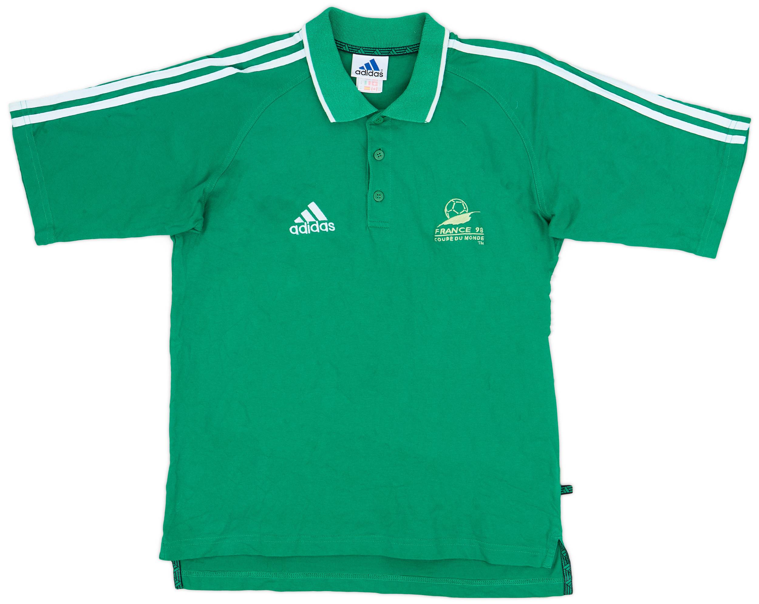 1998 France adidas Polo Shirt - 9/10 - (S)