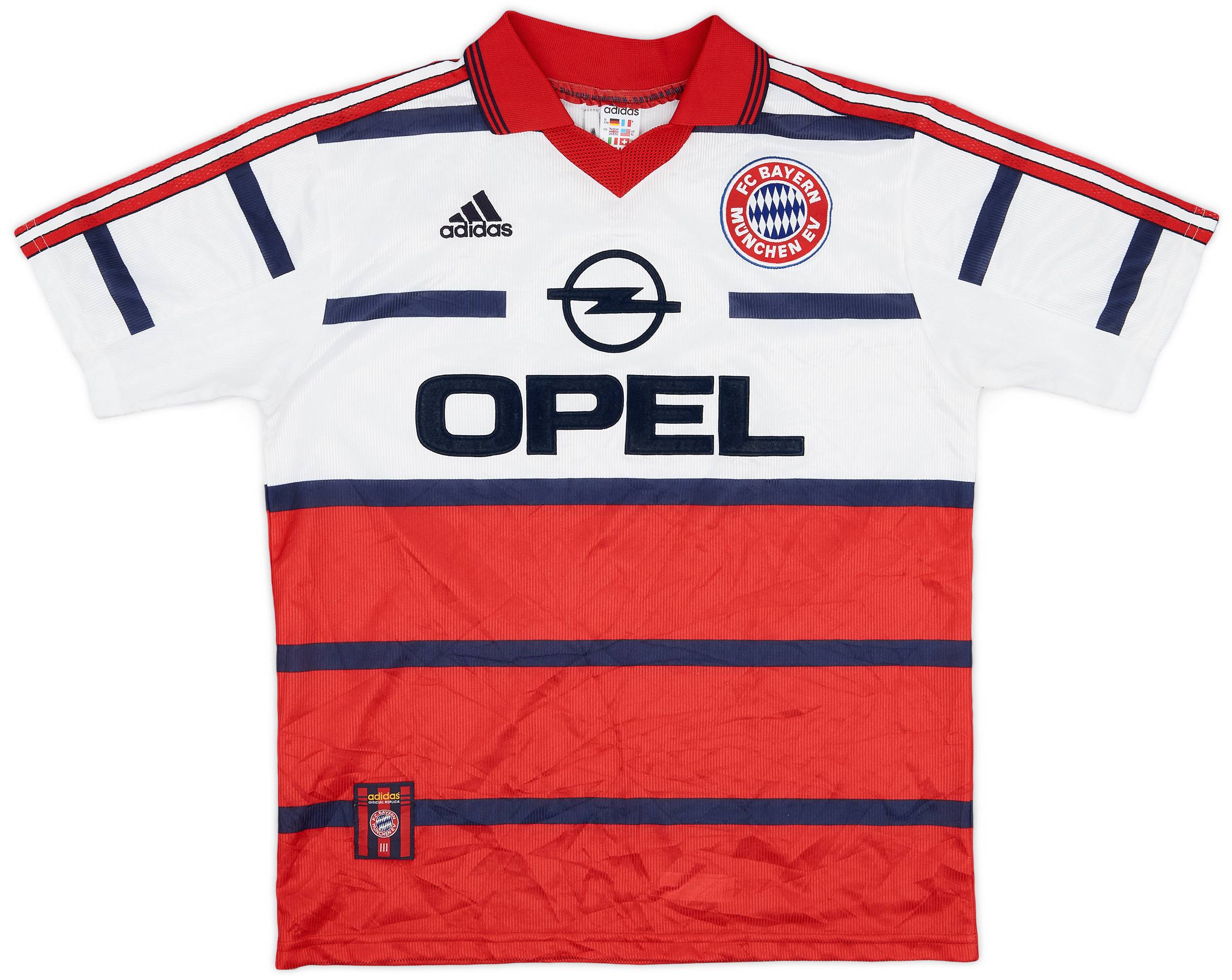 1998-00 Bayern Munich Away Shirt - 9/10 - (XL.Boys)