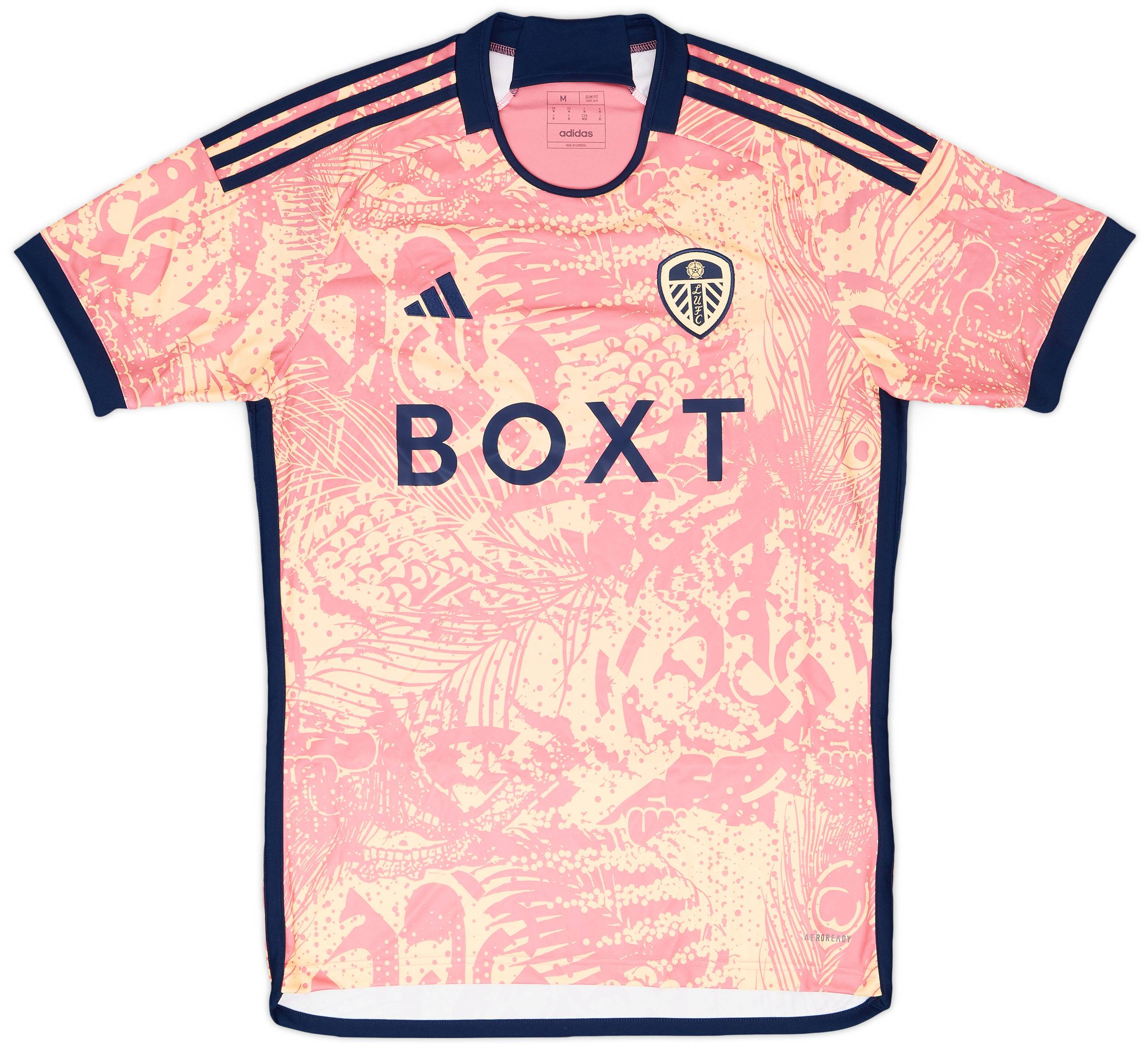 Shirt Sponsor Leeds United Red Shirt 2023-24 Leeds United Third