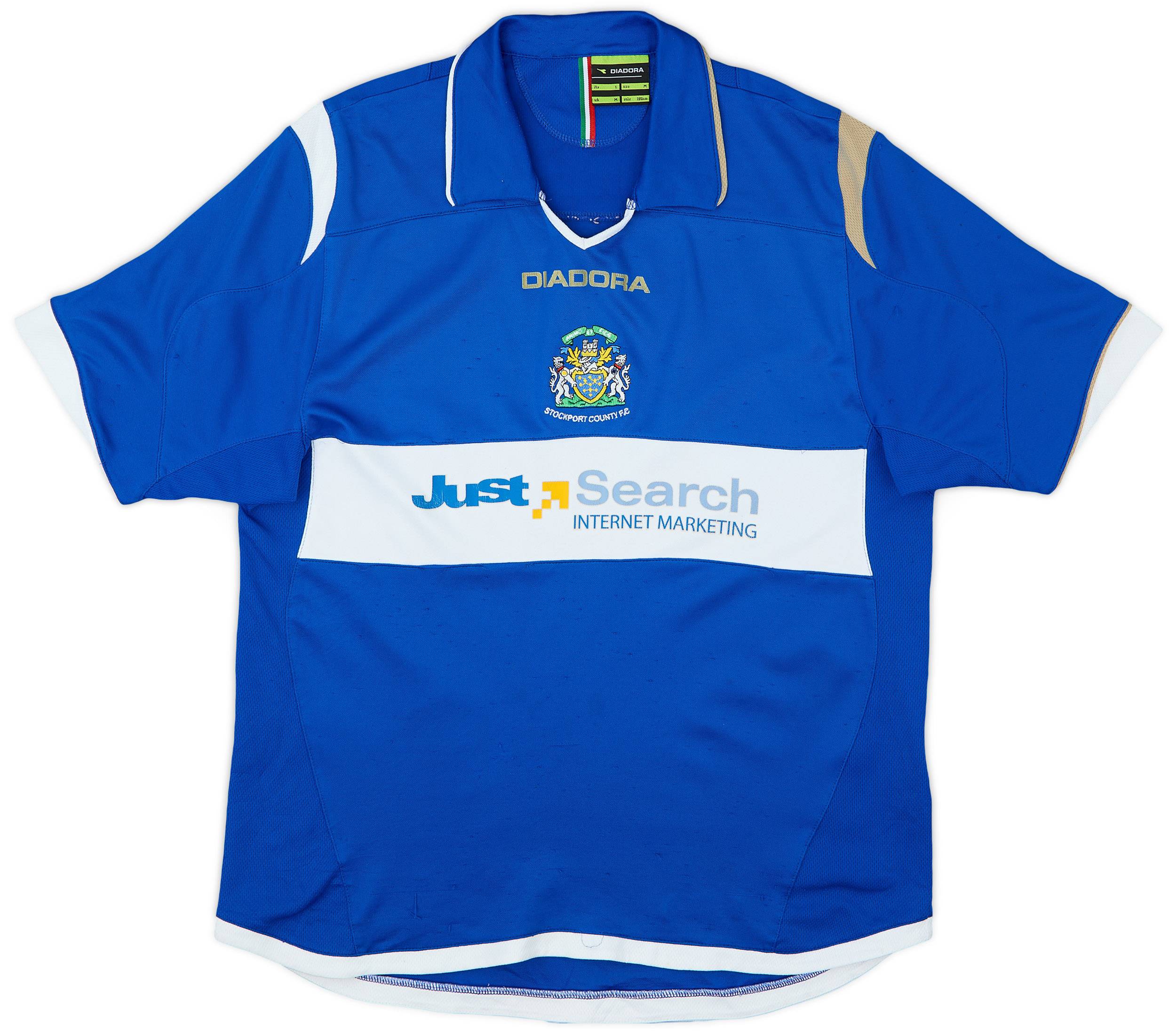 2007-09 Stockport County Home Shirt - 6/10 - (M)