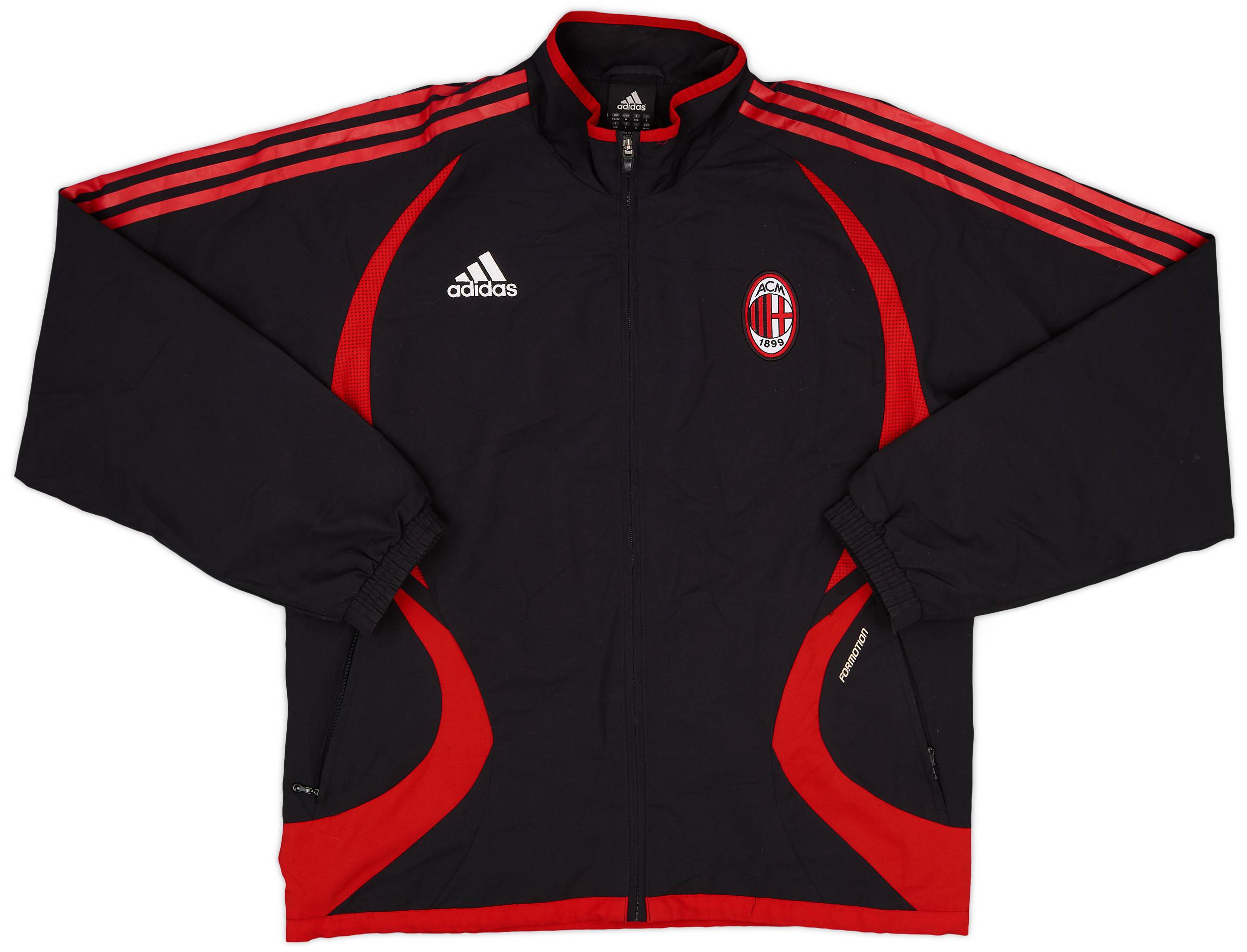 2005-06 AC Milan adidas Training L/S Shirt - 8/10 - (M)