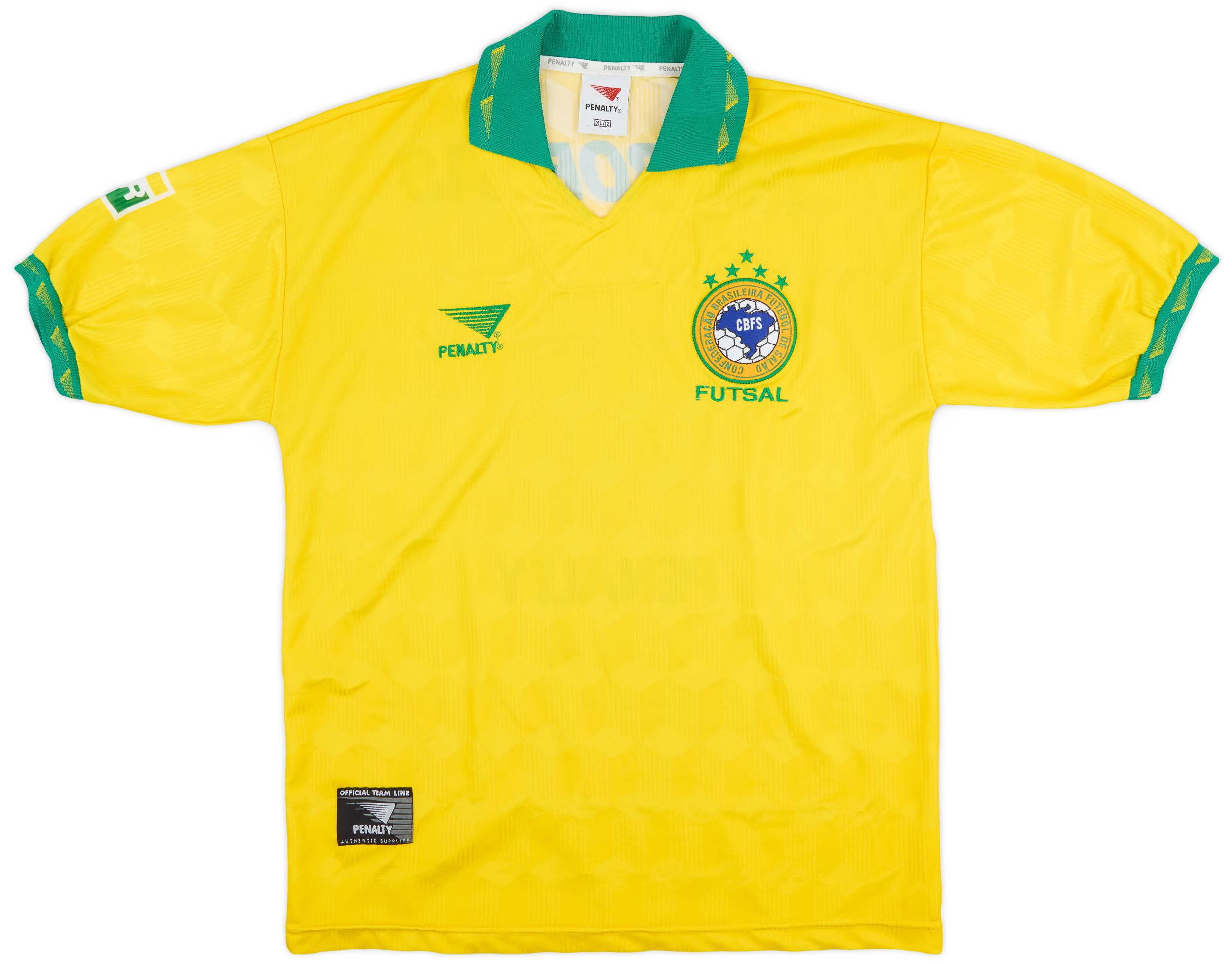 1997 Brazil Futsal Home Shirt - 9/10 - (XL)