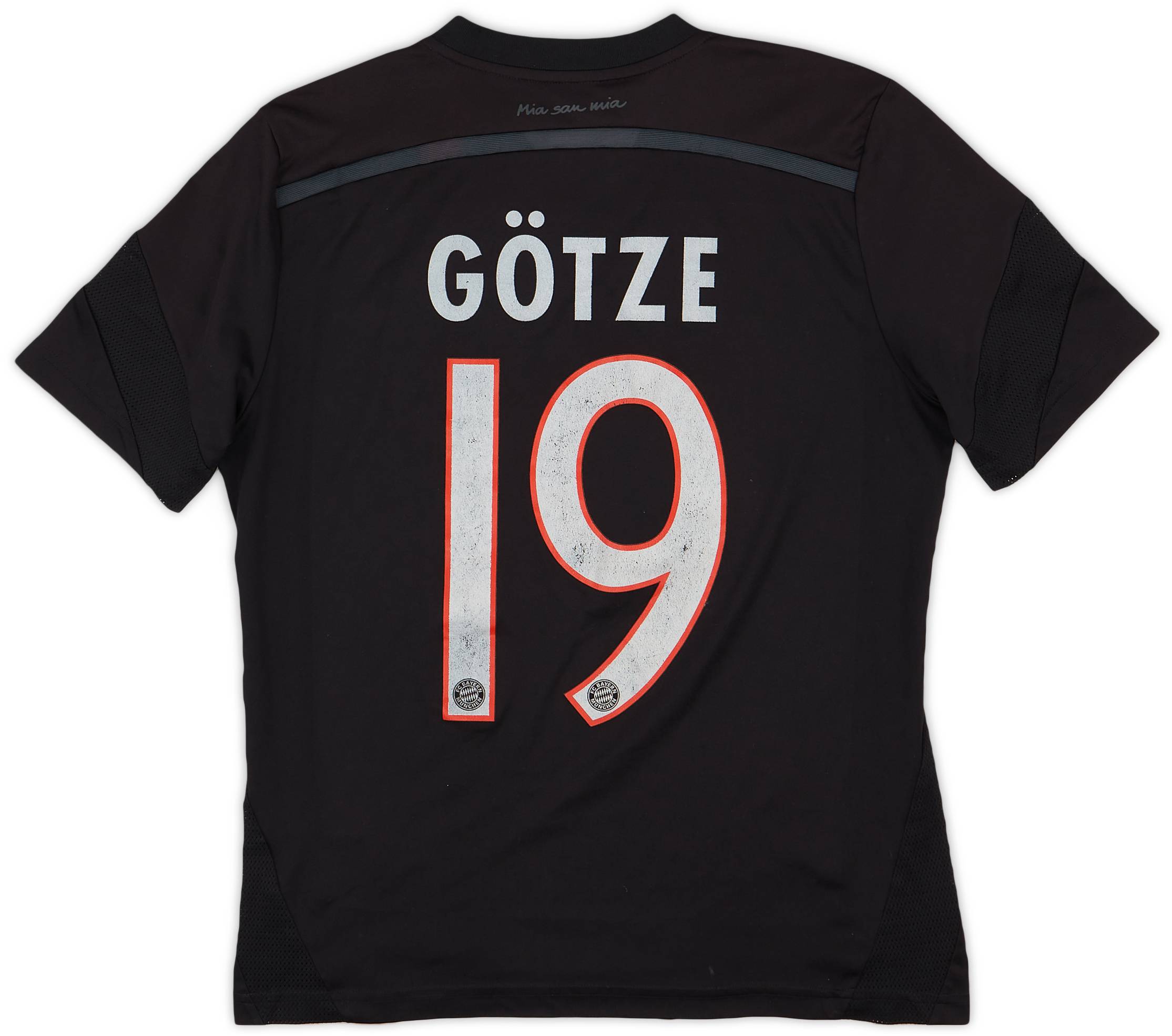 2014-15 Bayern Munich Third Shirt Gotze #19 - 6/10 - (L.Boys)