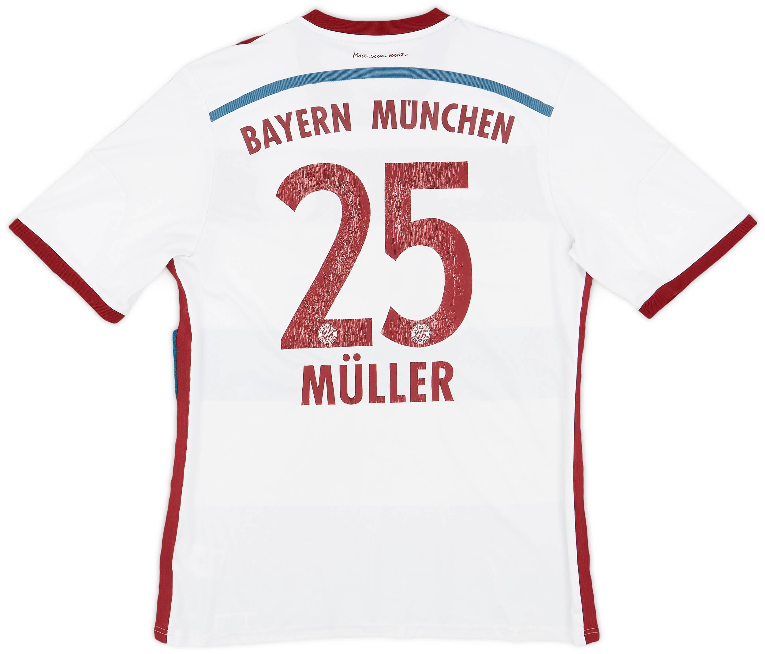 2014-15 Bayern Munich Away Shirt Muller #25 - 6/10 - (L)