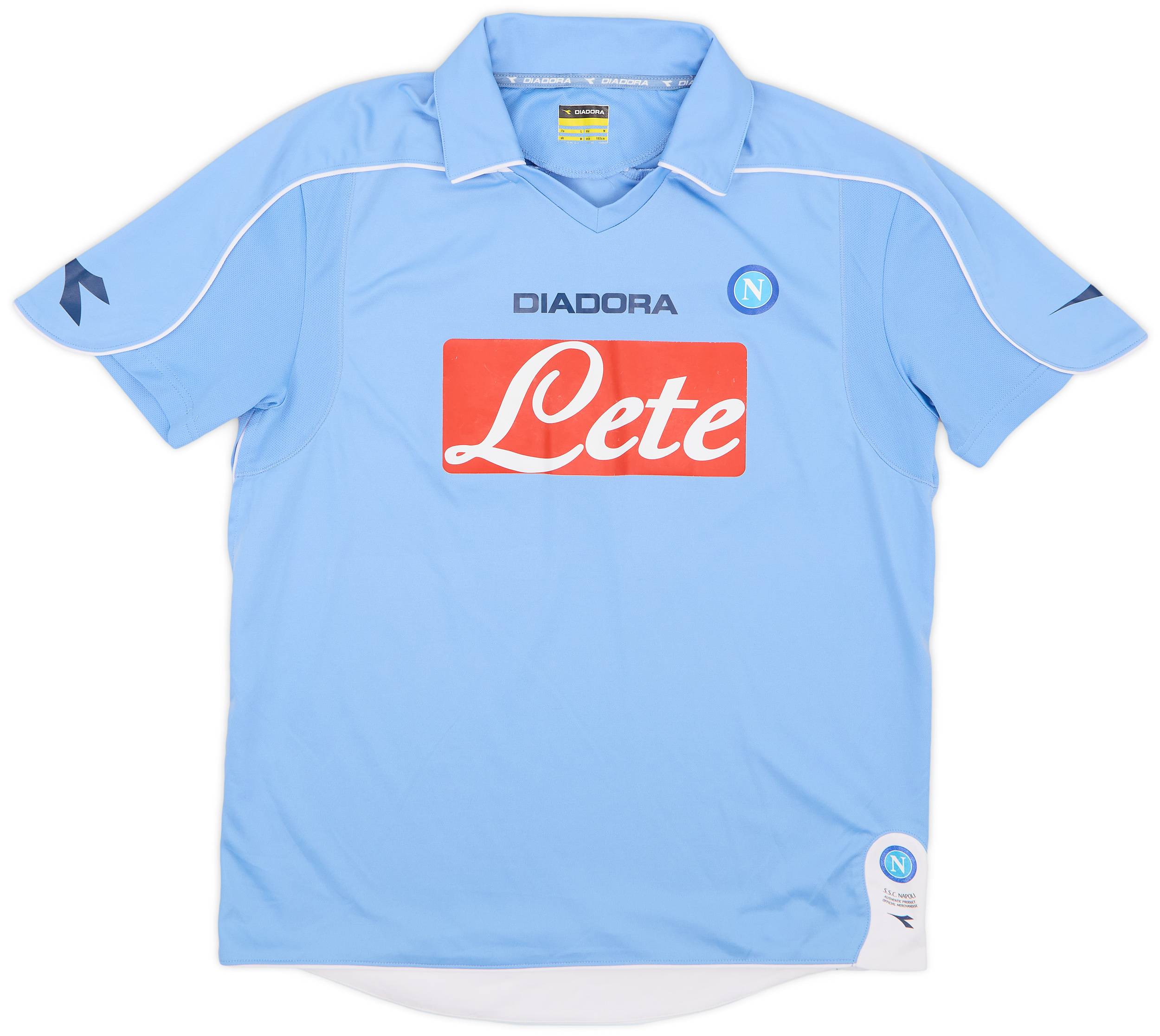 2008-09 Napoli Home Shirt - 7/10 - (M)