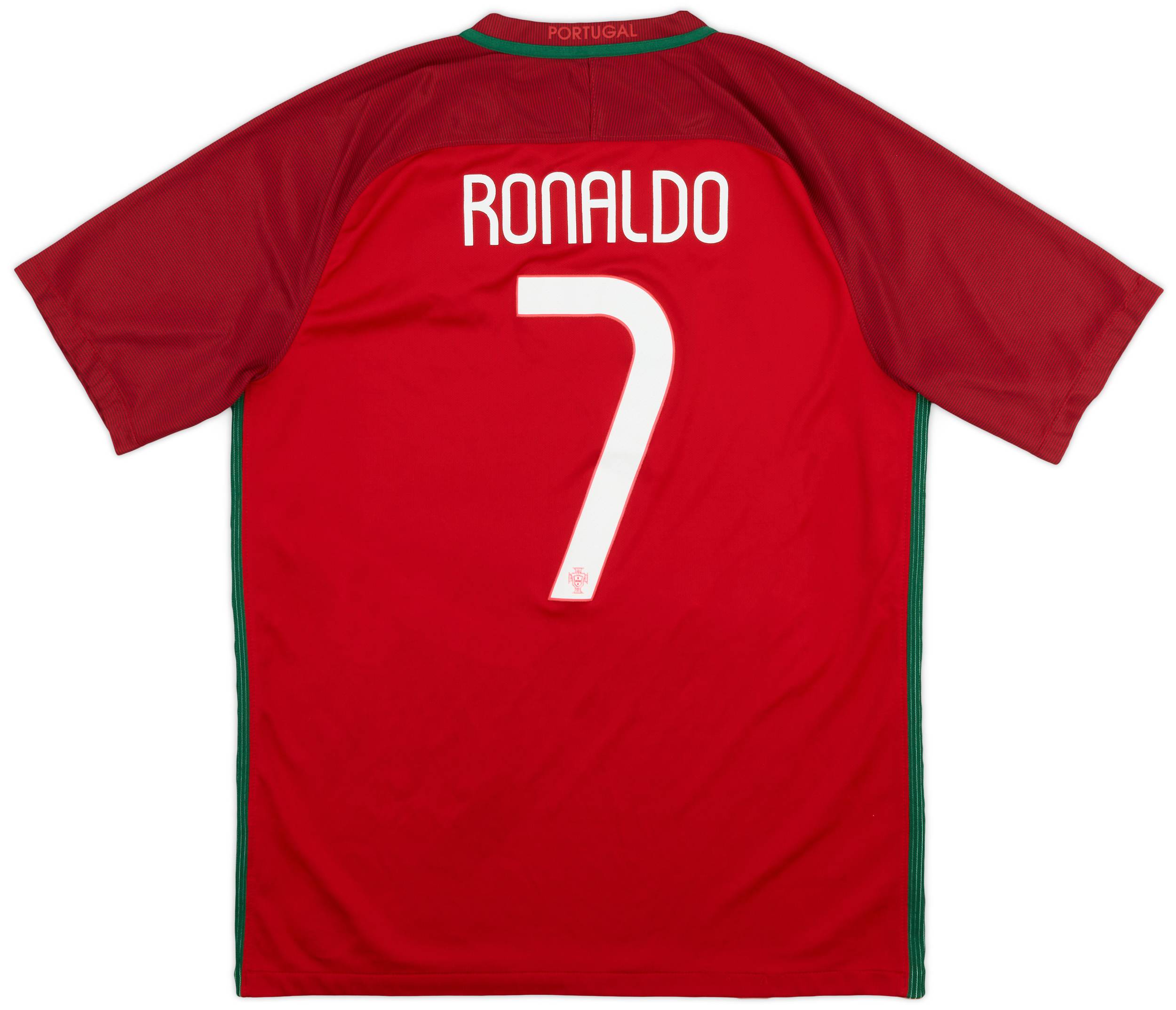 2016 18 Portugal Home Shirt Ronaldo 7 7 10 L