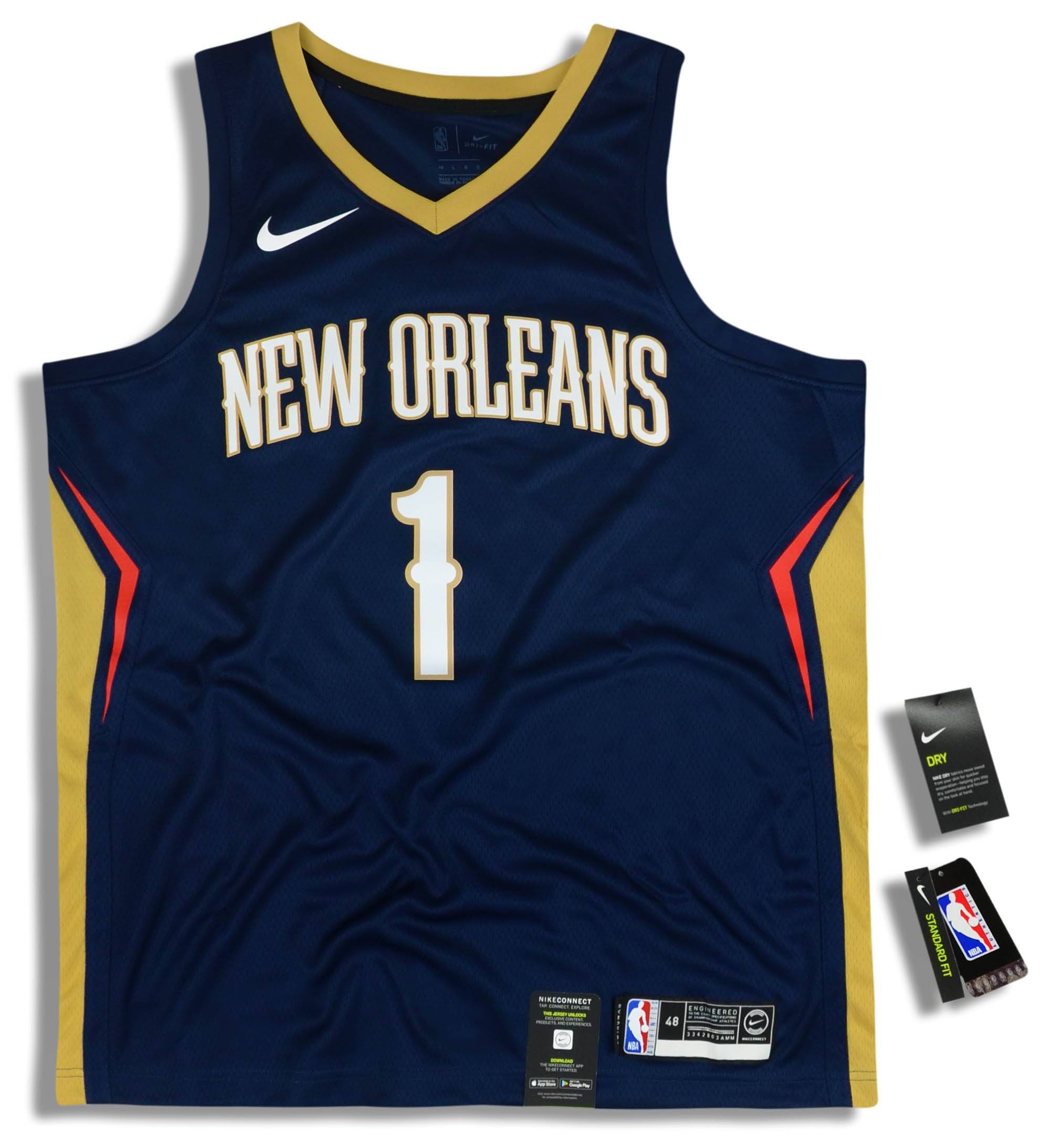 2019-23 New Orleans Pelicans Williamson #1 Nike Swingman Jersey (Away) L - W/Tags