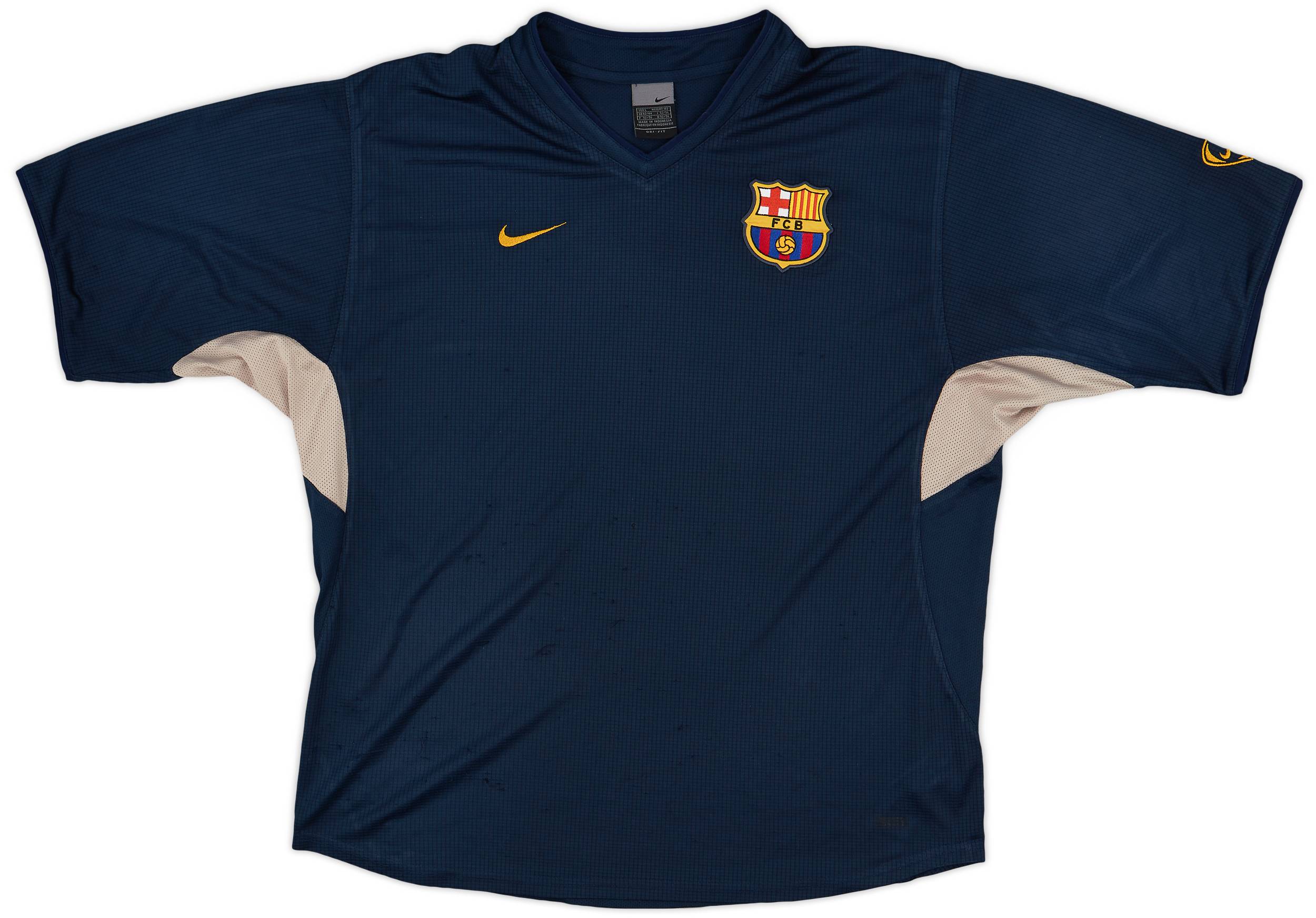 2003-04 Barcelona Nike Training Shirt - 5/10 - (L)