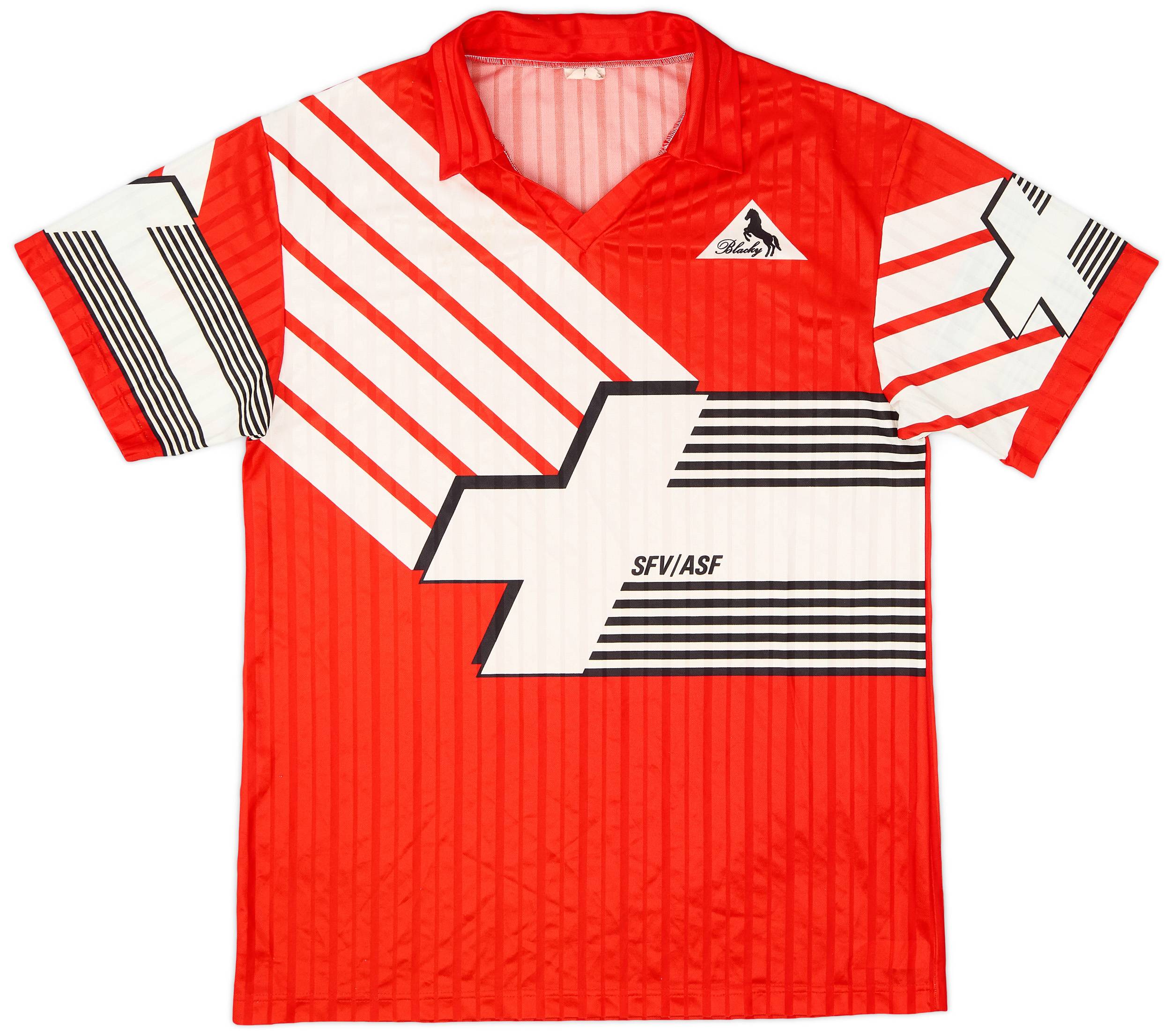 1990-92 Switzerland Home Shirt - 8/10 - (L)