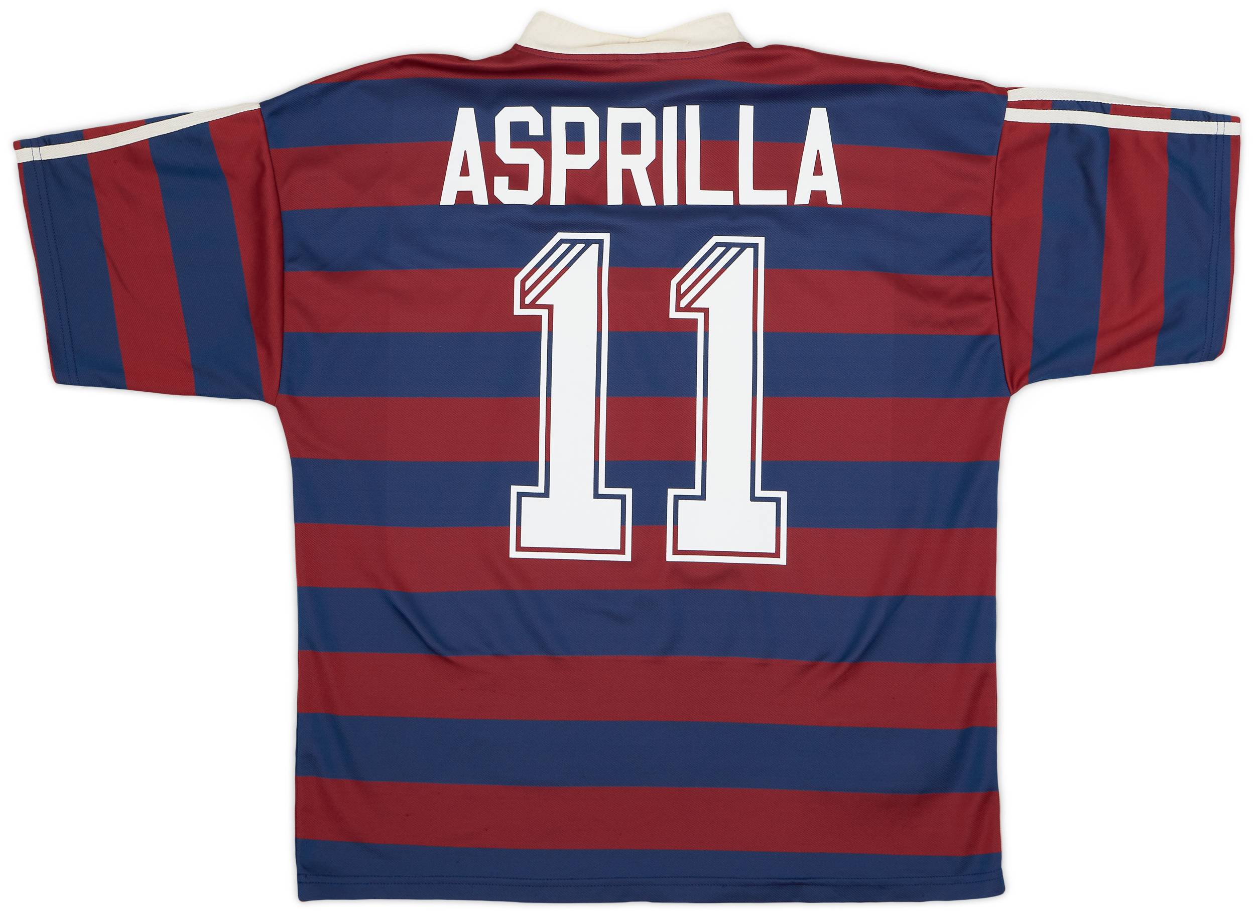 1995-96 Newcastle Away Shirt Asprilla #11 - 6/10 - (L)