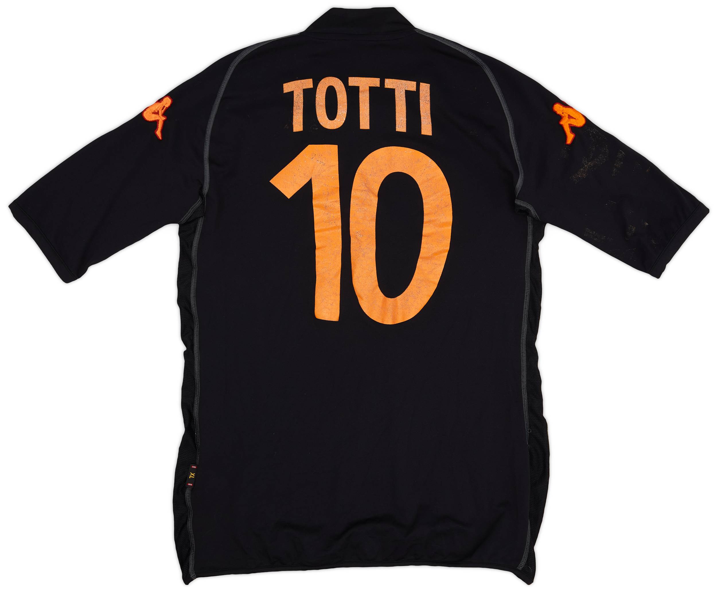 2002-03 Roma Third Shirt Totti #10 - 6/10 - (XL)
