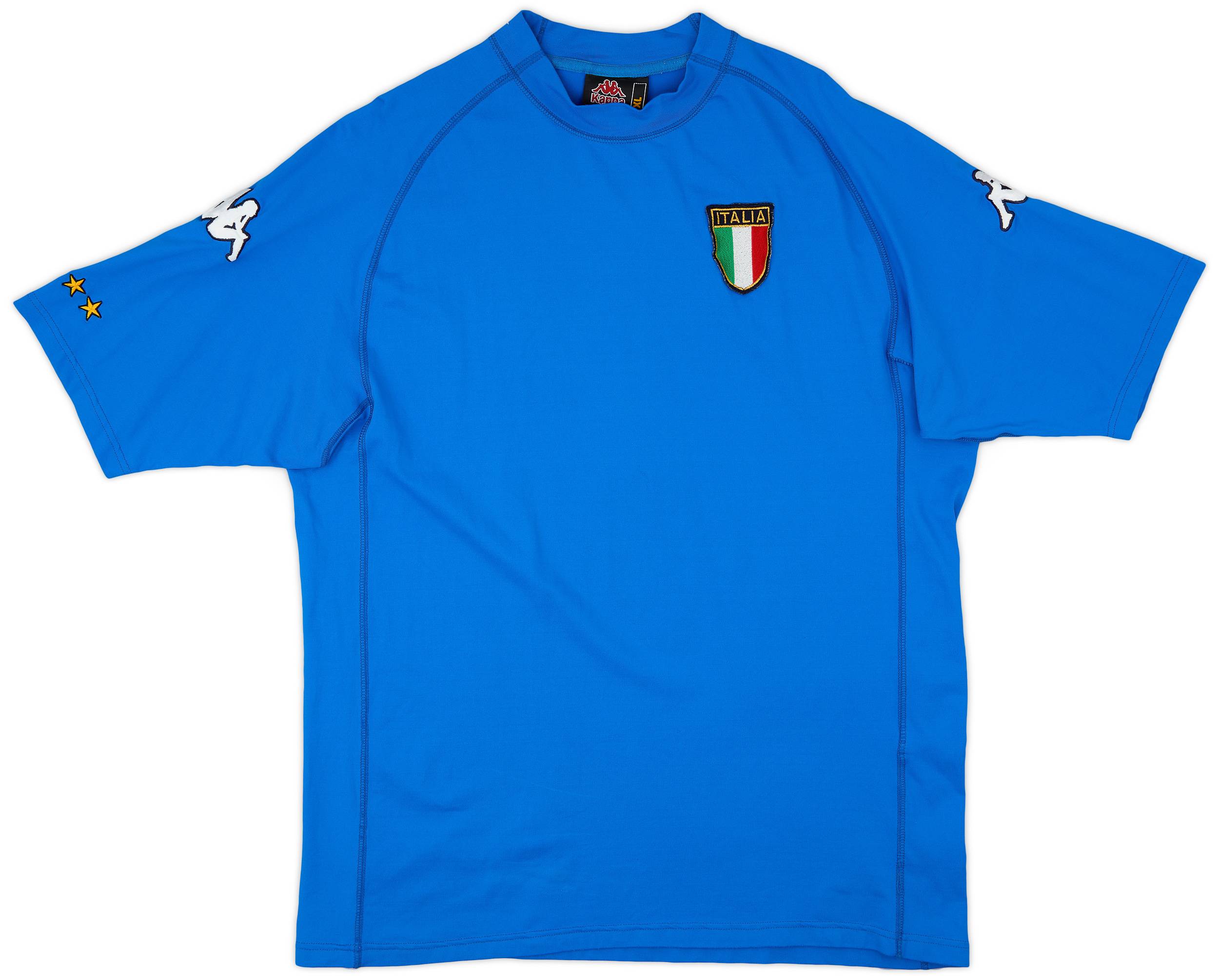 2000-01 Italy Basic Home Shirt - 9/10 - (XL)