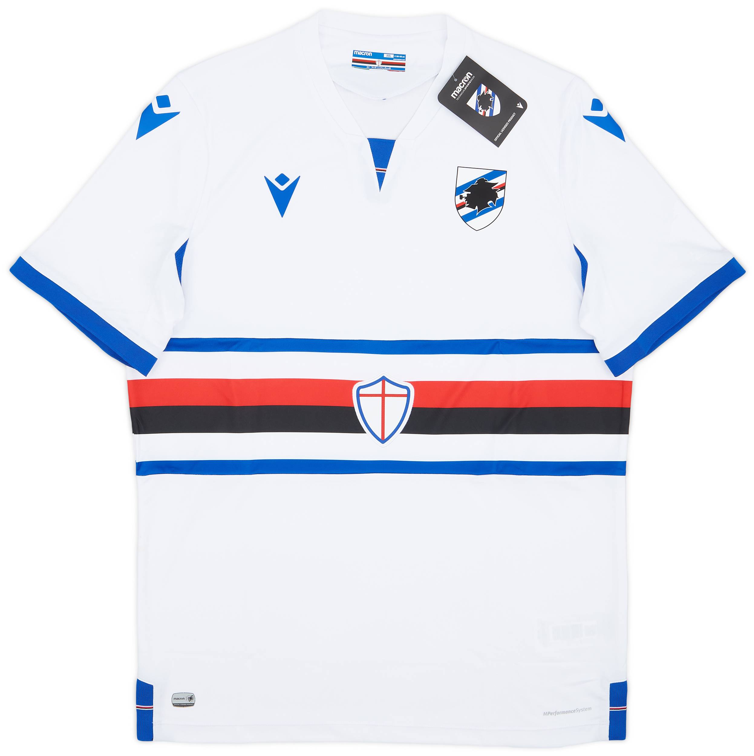 2020-21 Sampdoria Authentic Away Shirt (XXL)