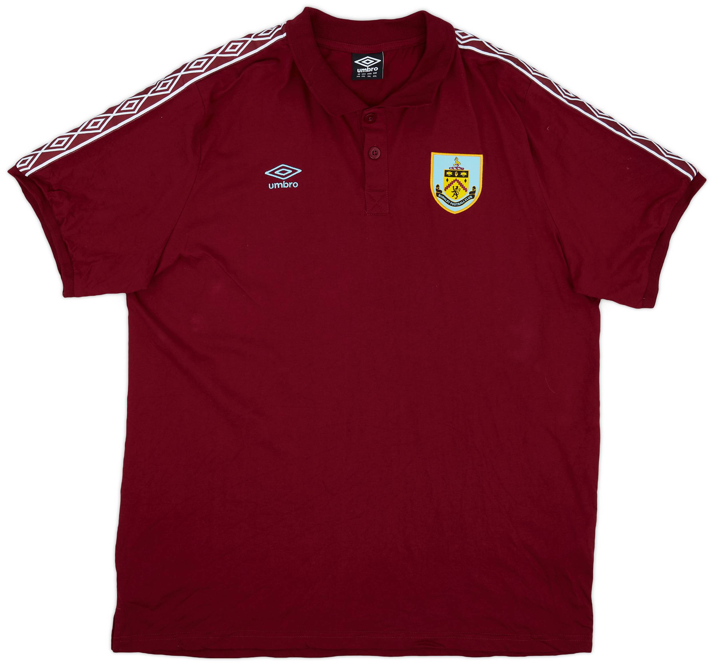 2019-20 Burnley Umbro Polo Shirt - 8/10 - (XXL)