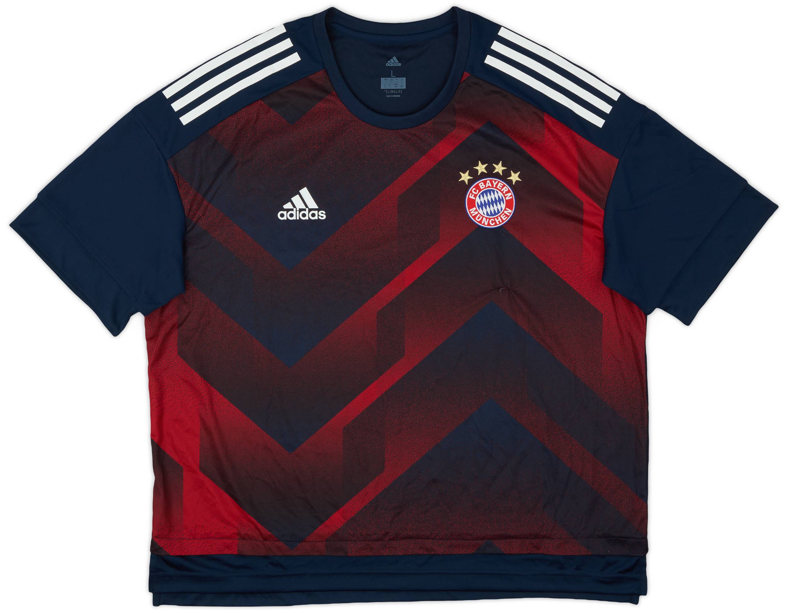 2017-18 Bayern Munich adidas Training Shirt - 8/10 - (L)