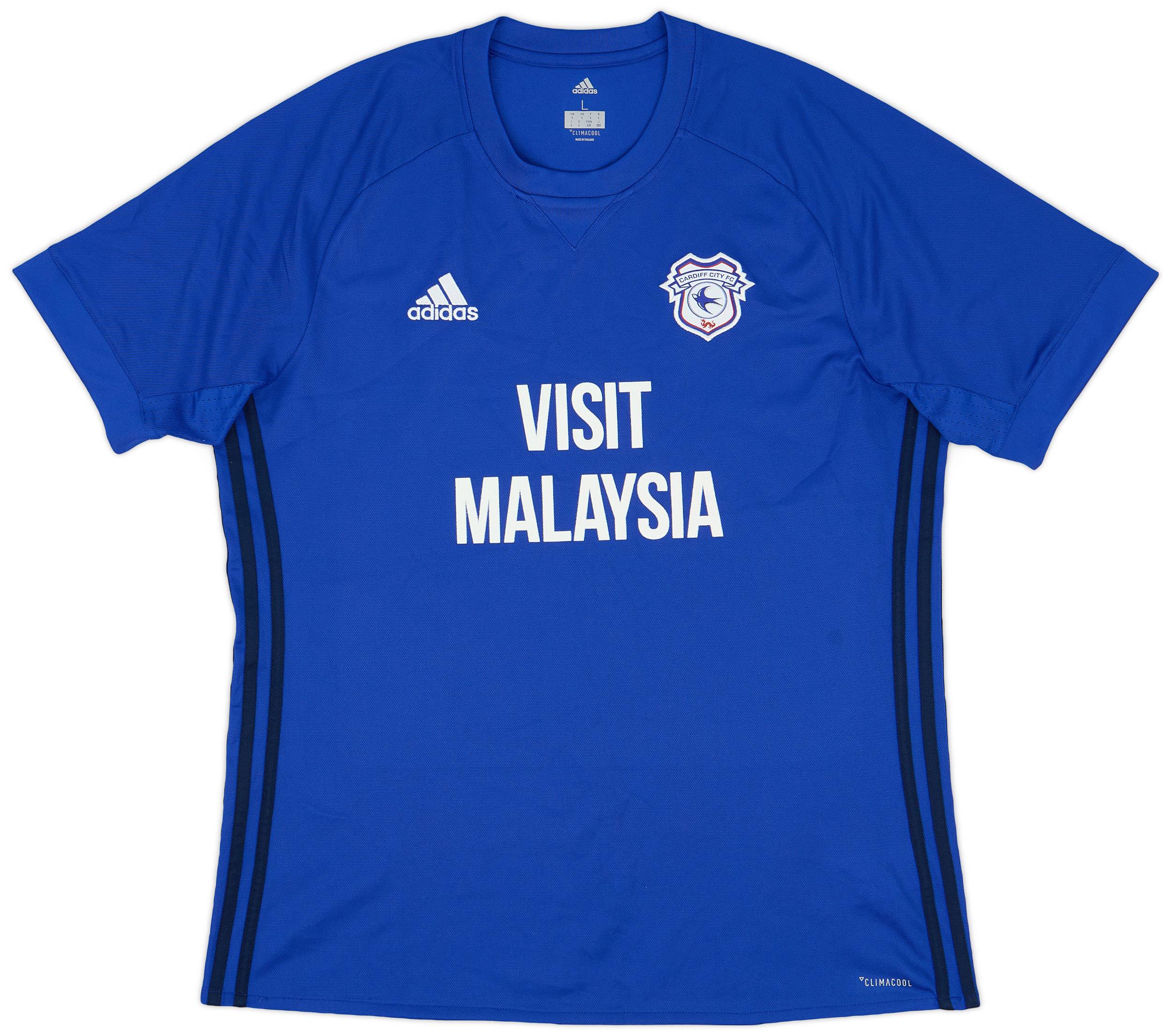 2017-18 Cardiff City Home Shirt - 9/10 - (L)