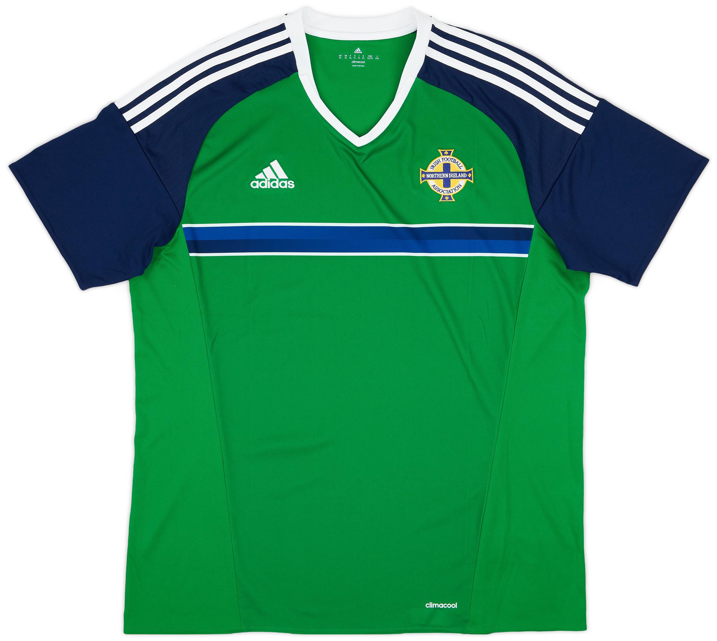 2016 17 Northern Ireland Home Shirt 9 10 XL