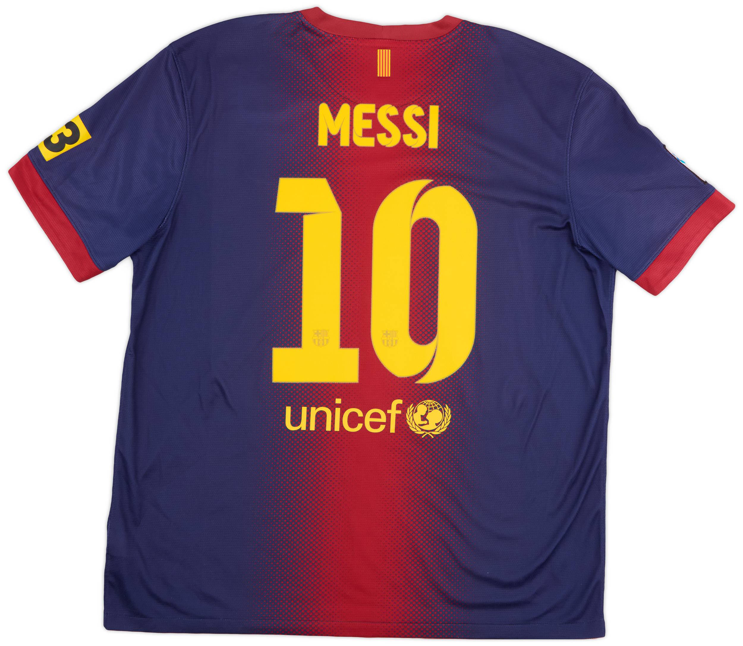 2012-13 Barcelona Home Shirt Messi #10 - 8/10 - (XL)