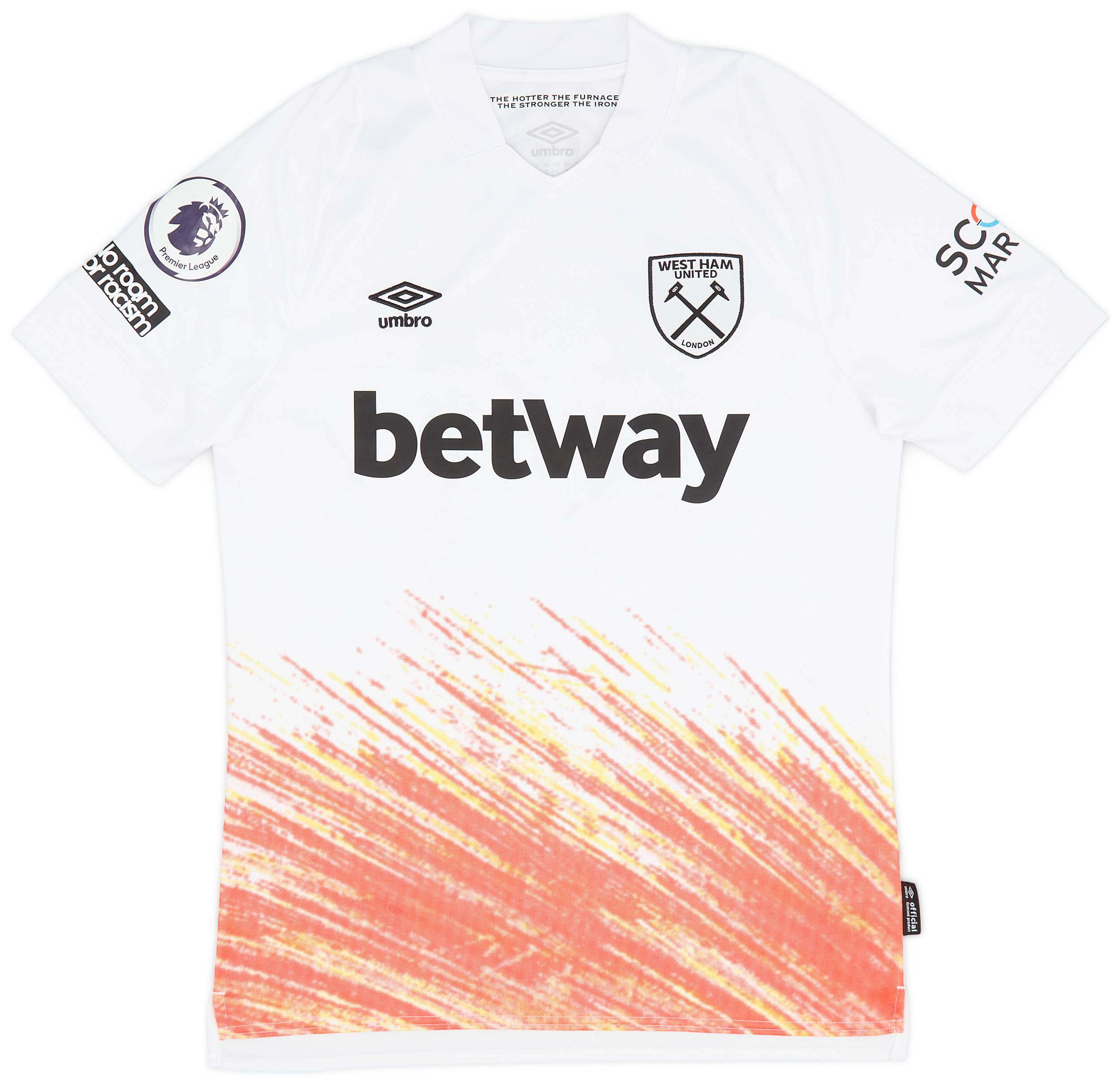 2022-23 West Ham Match Issue Third Shirt Rice #41