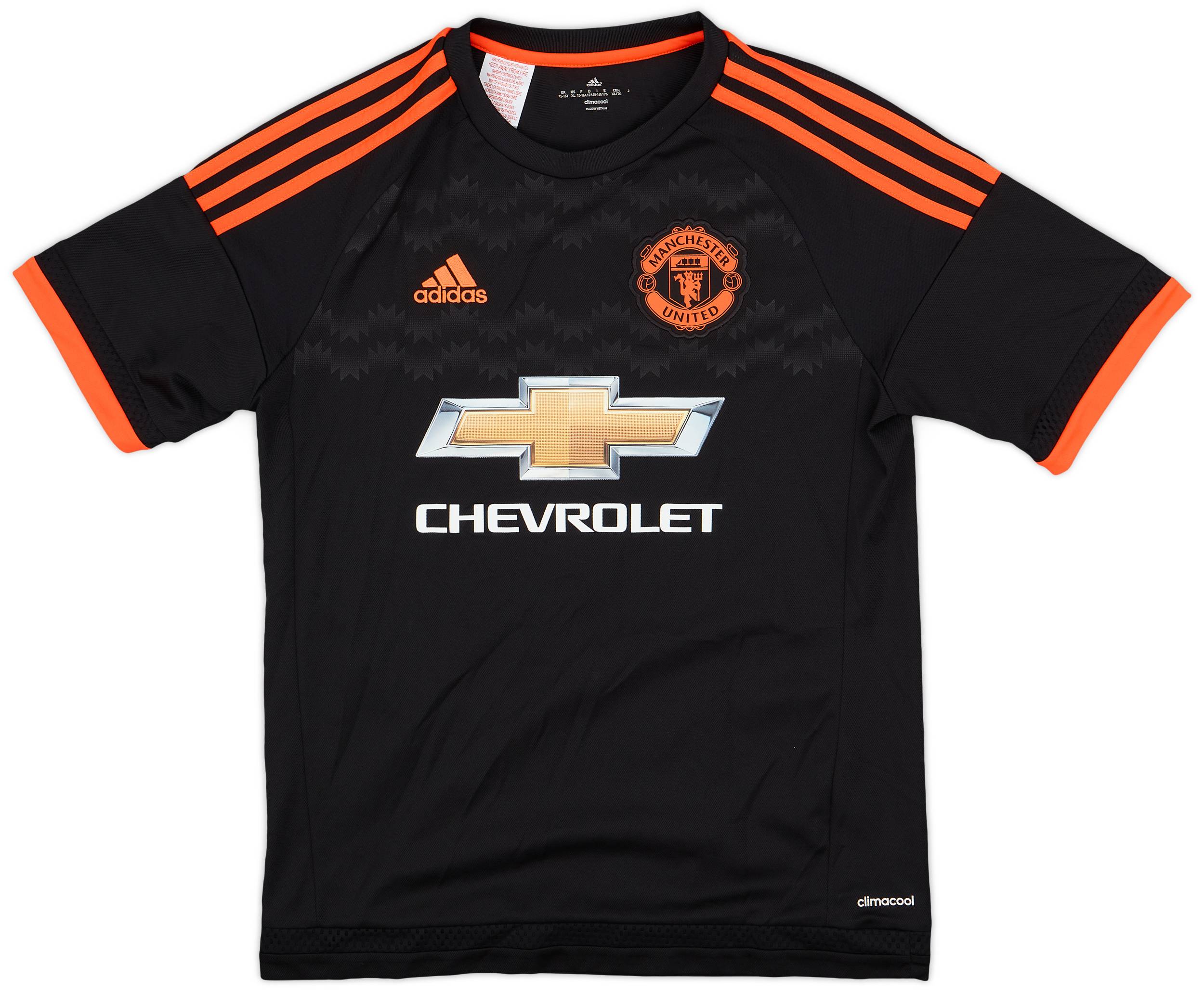 2015-16 Manchester United Third Shirt - 9/10 - (XL.Boys)