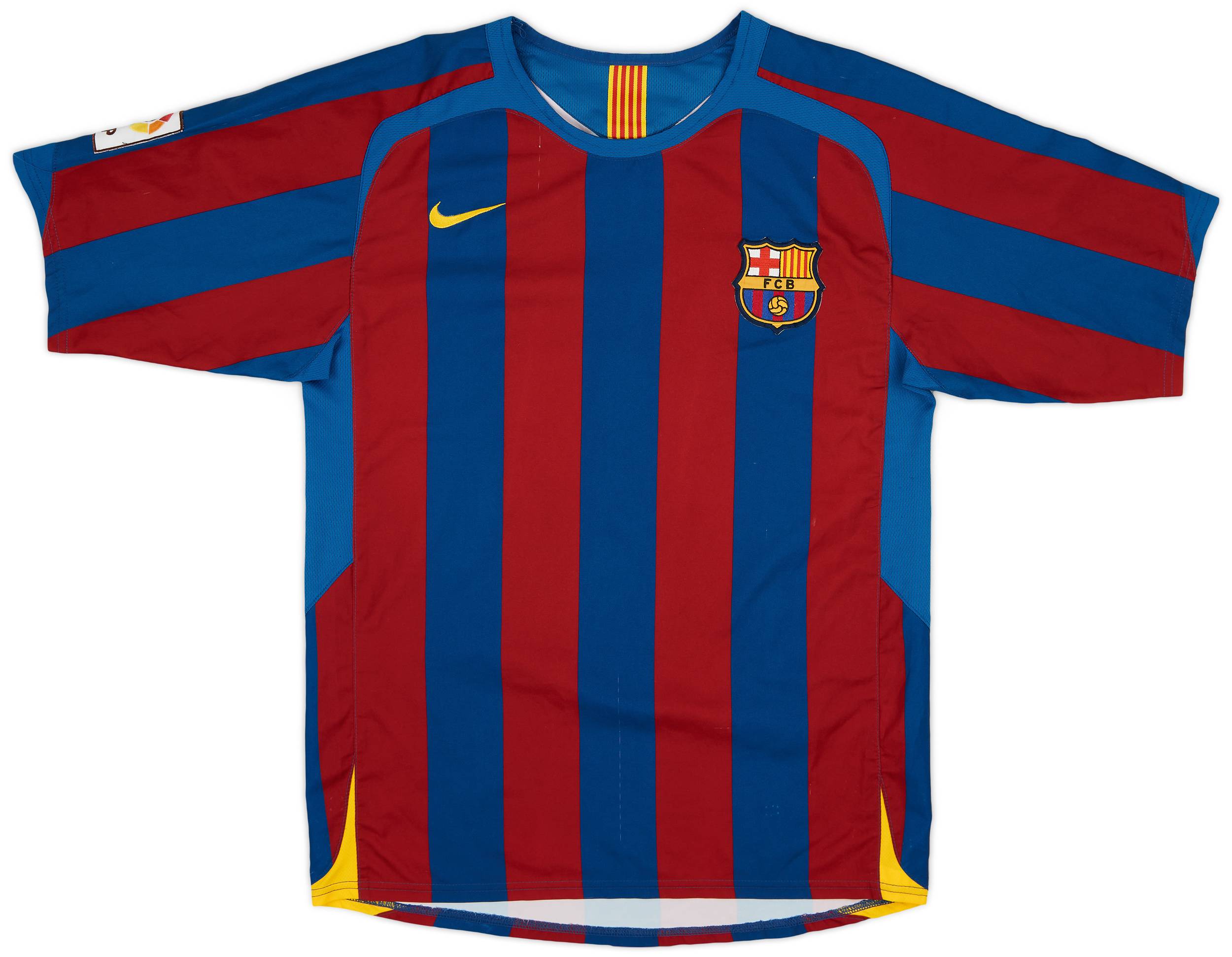 2005-06 Barcelona Home Shirt Deco #20 - 5/10 - (M)