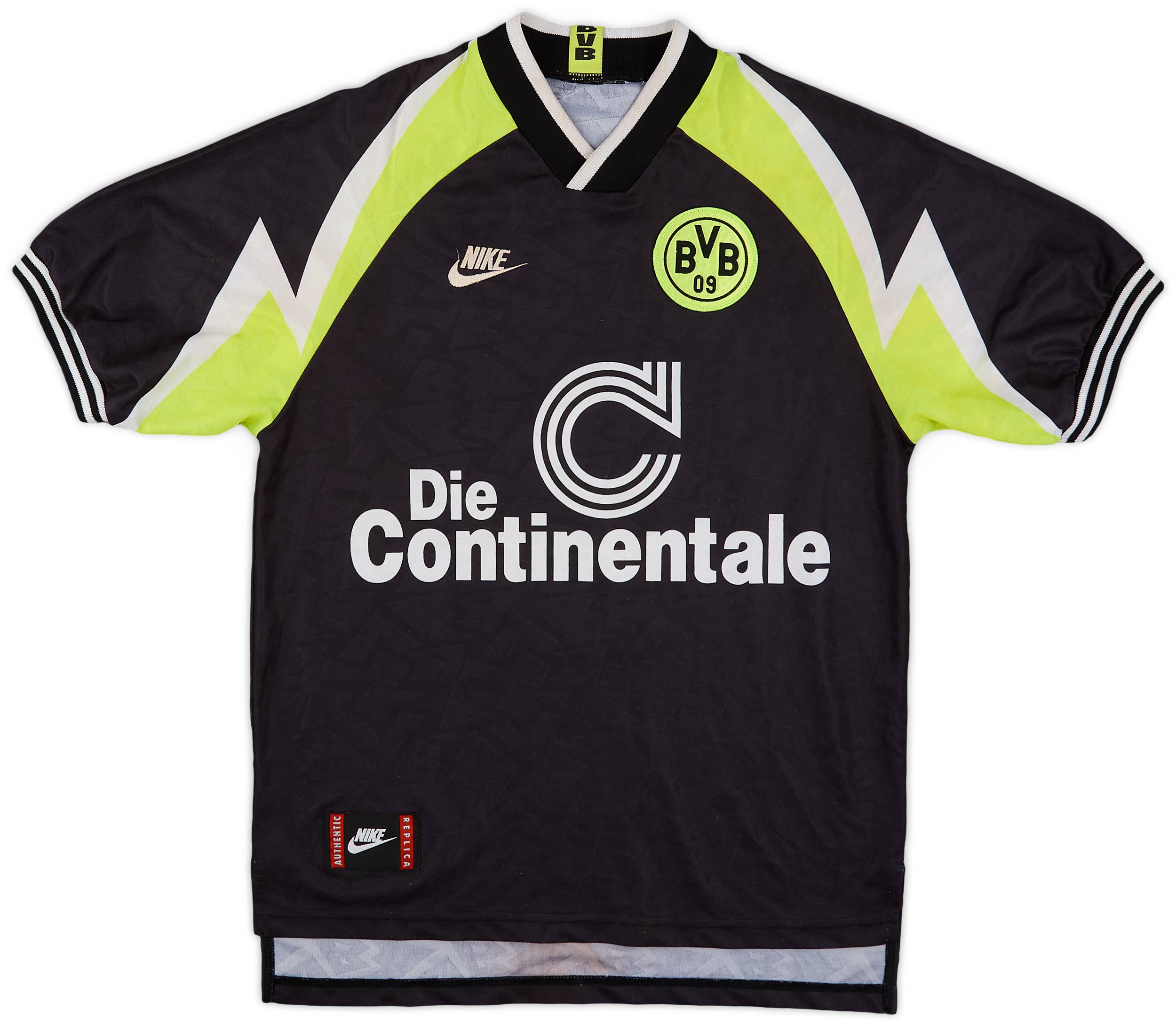 1995-96 Borussia Dortmund 'Deutscher Meister' Away Shirt - 6/10 - (S)