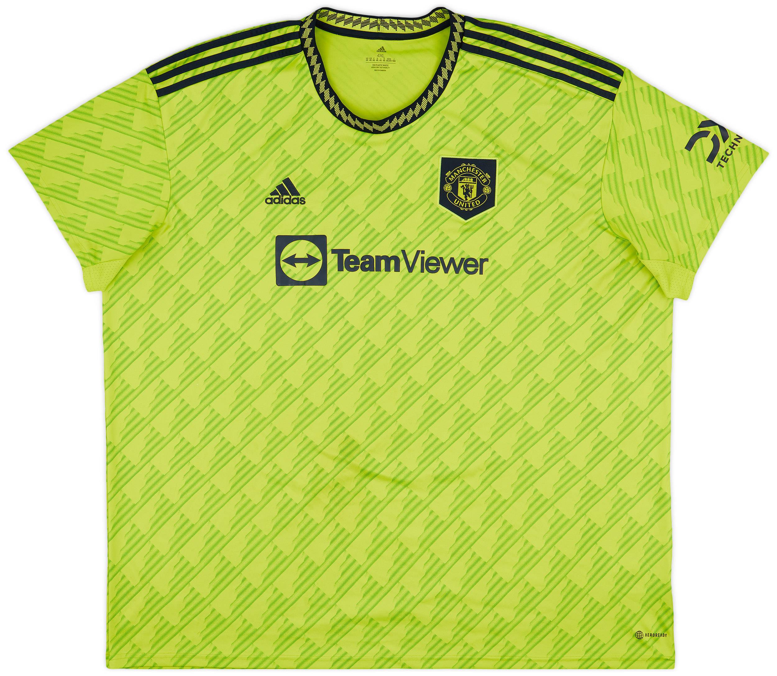 2022-23 Manchester United Third Shirt - 9/10 - (4XL)