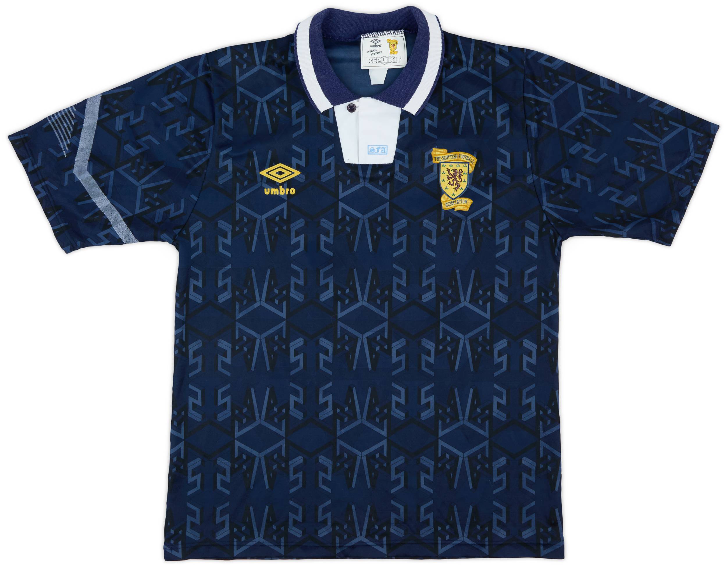 1991-94 Scotland Home Shirt - 8/10 - (M)