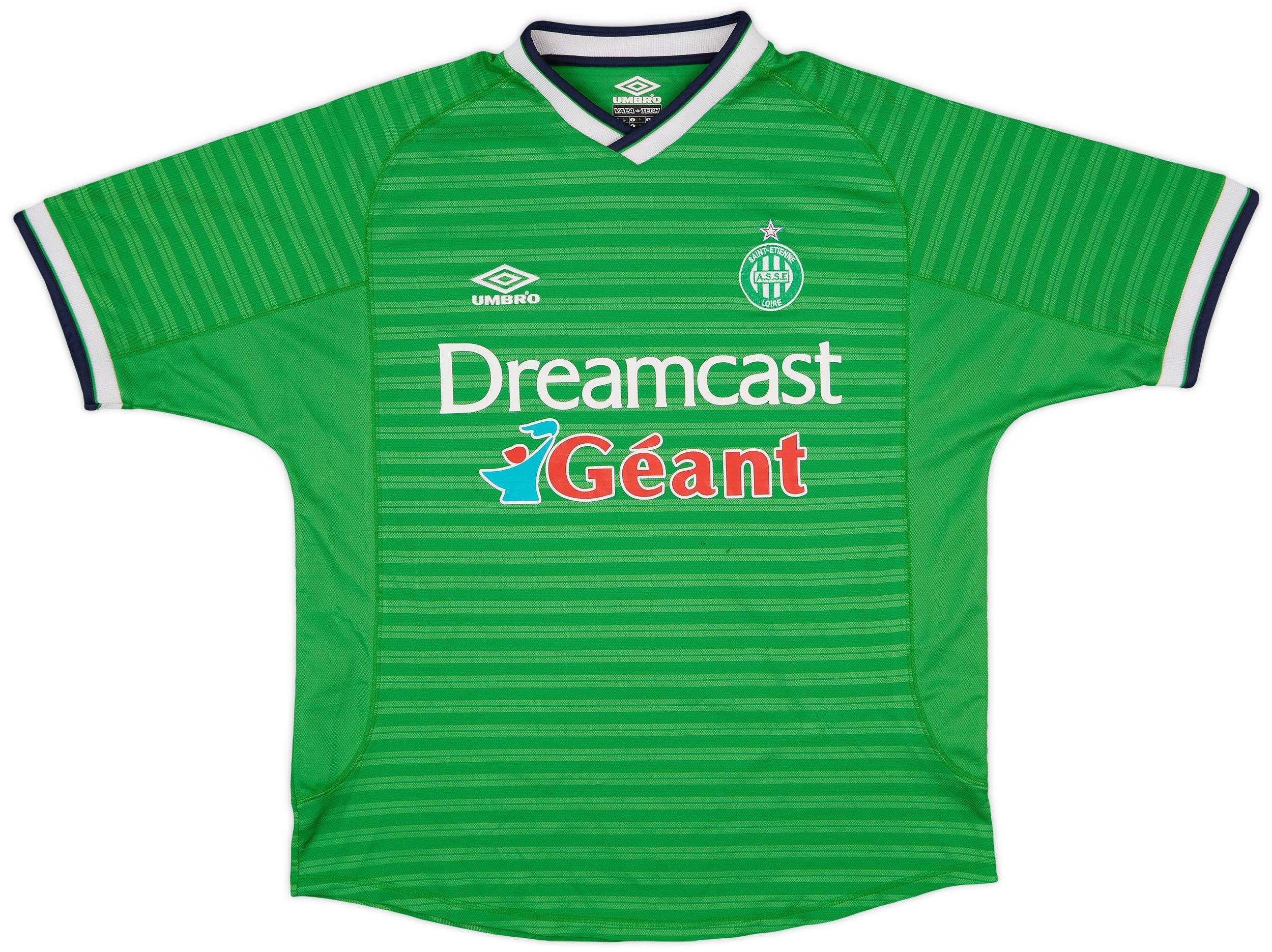 2000-01 Saint Etienne Home Shirt - 5/10 - (L)