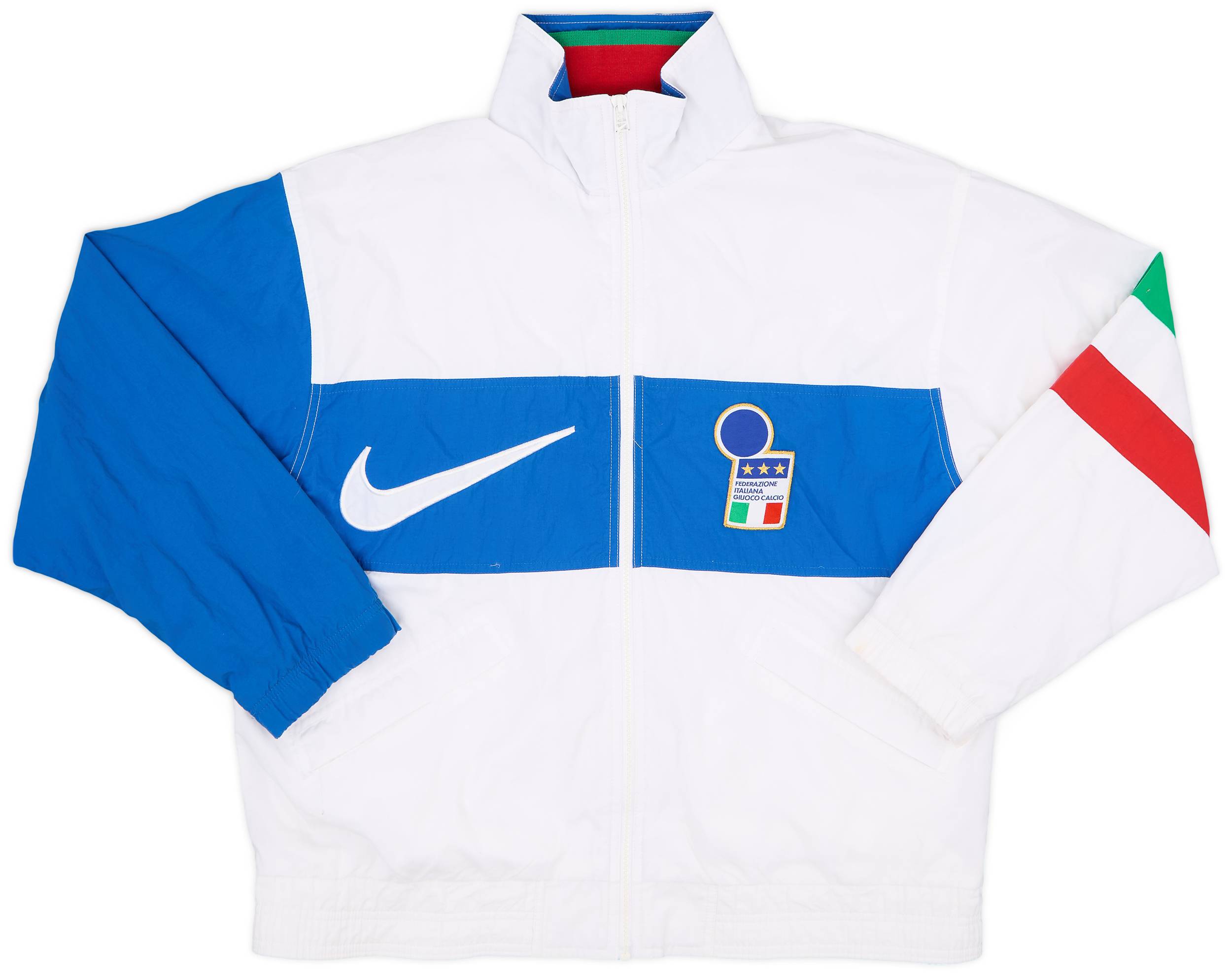 1994-96 Italy Nike Track Jacket - 9/10 - (S)