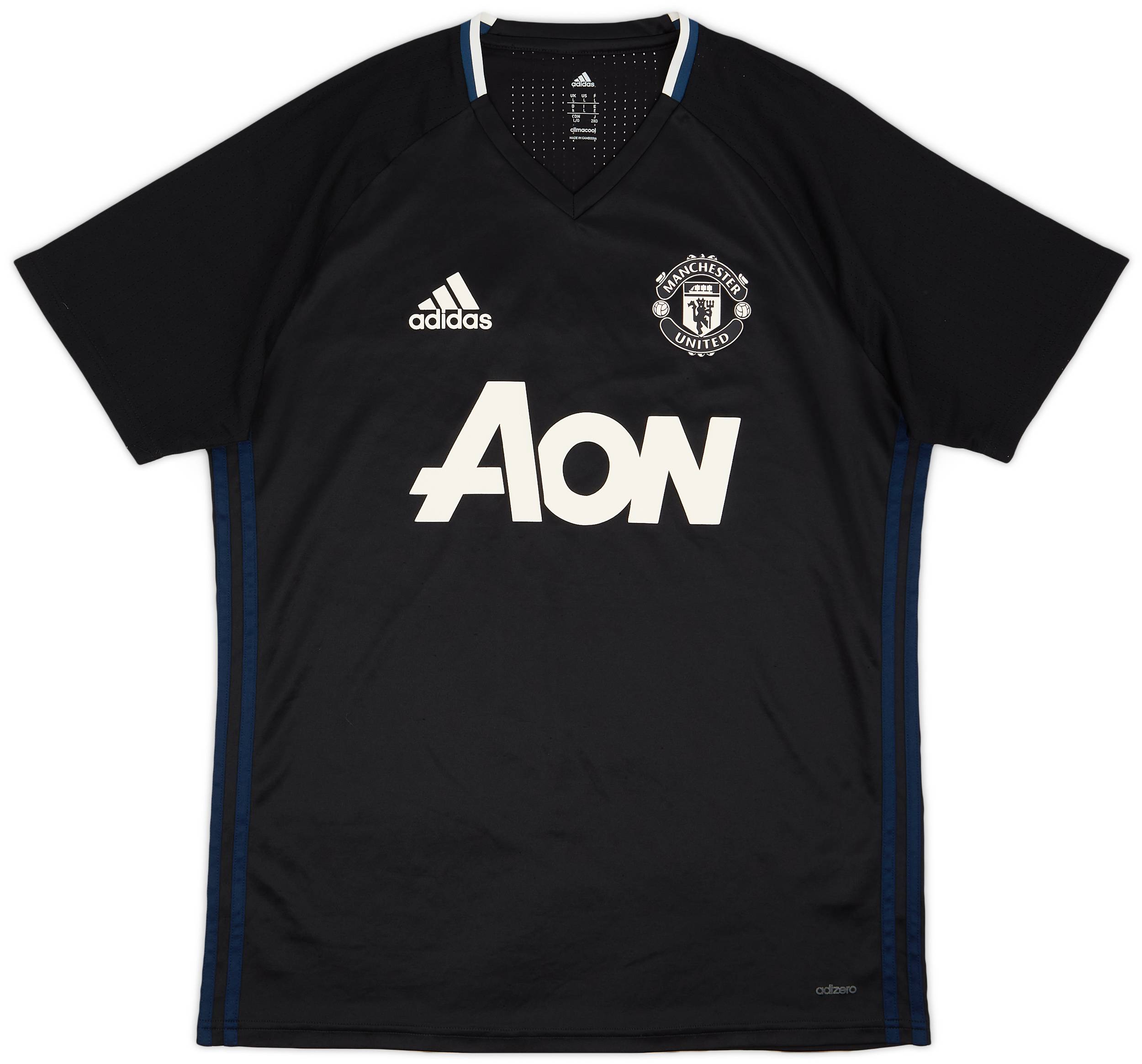 2015-16 Manchester United adidas Training Shirt - 8/10 - (L)