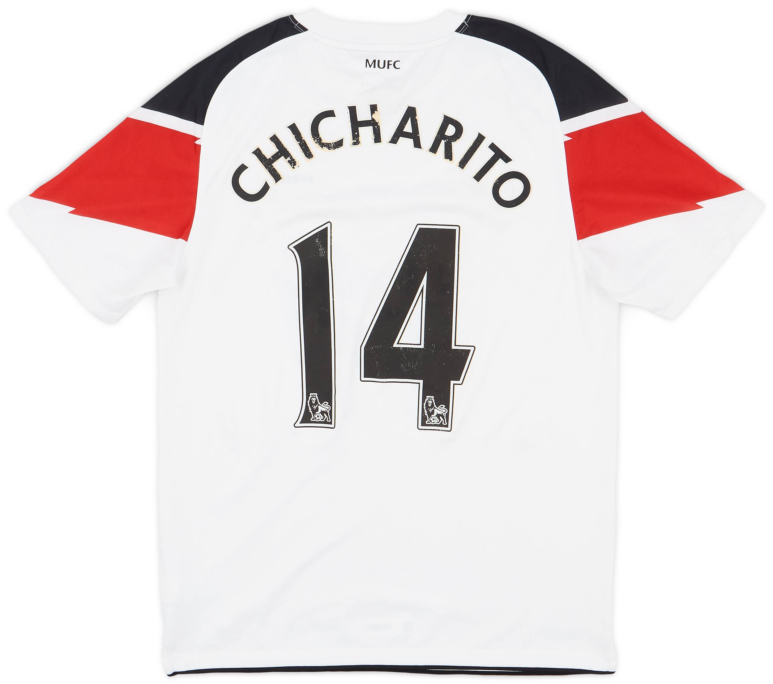 2010-12 Manchester United Away Shirt Chicharito #14 - 5/10 - (M)