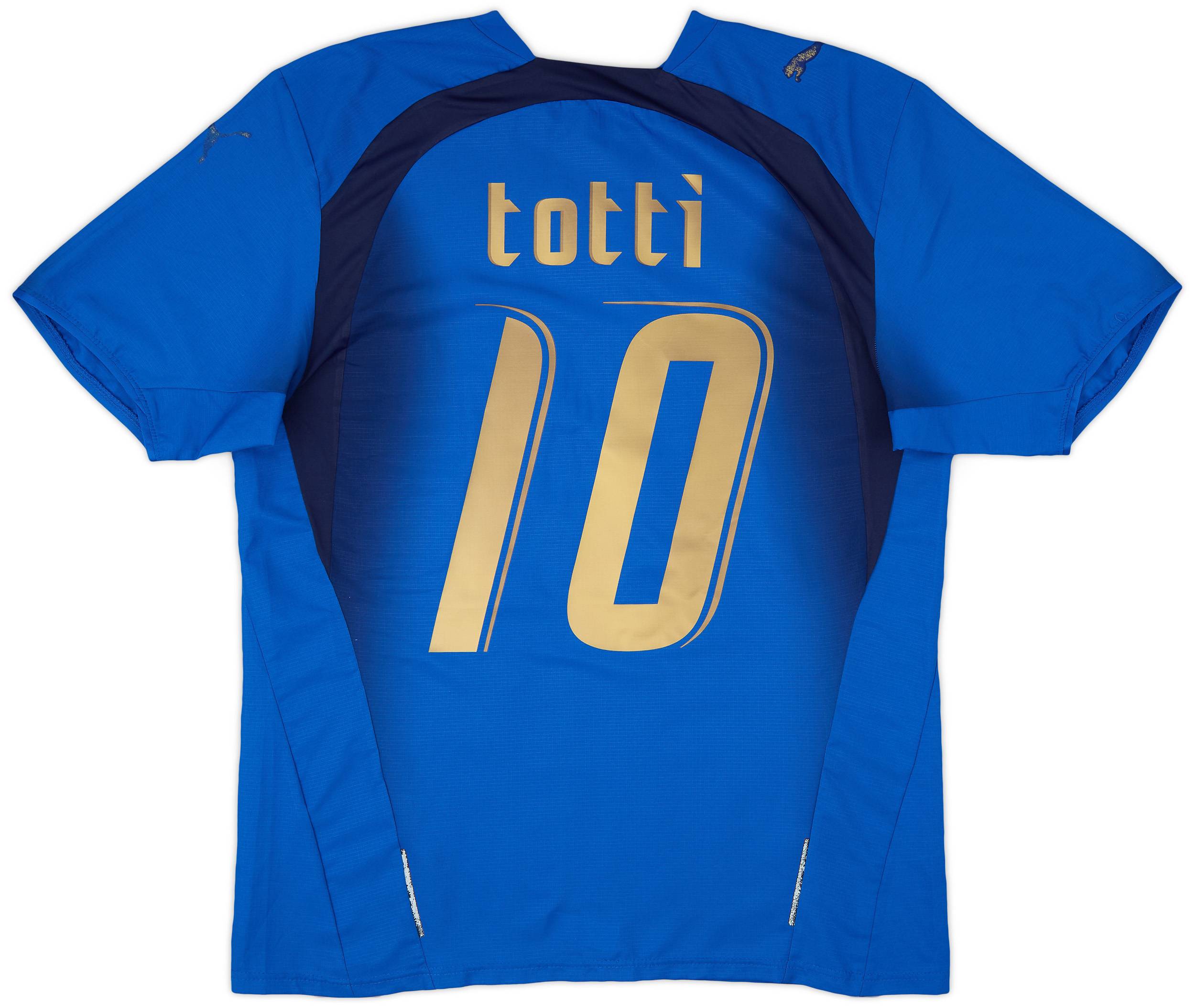 2006 Italy Home Shirt Totti #10 - 5/10 - (XL)