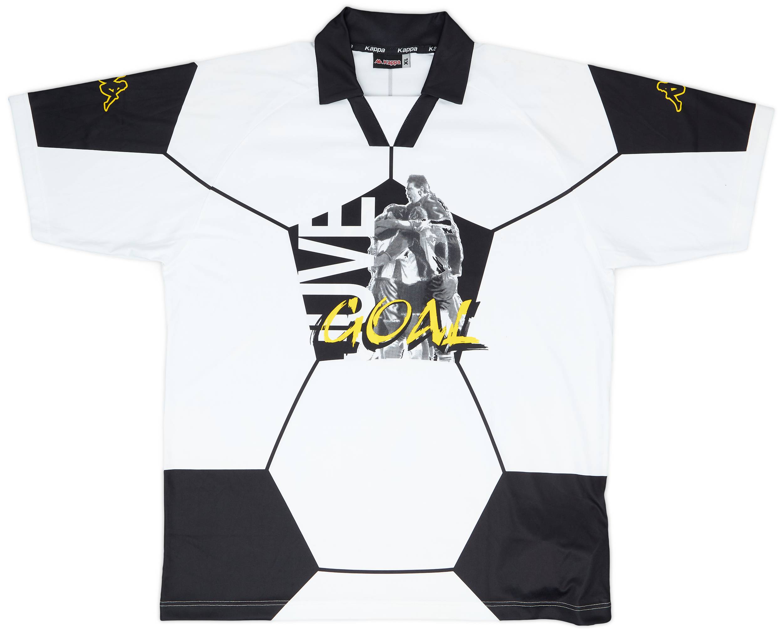 1990s Juventus Kappa Graphic Shirt (XL)
